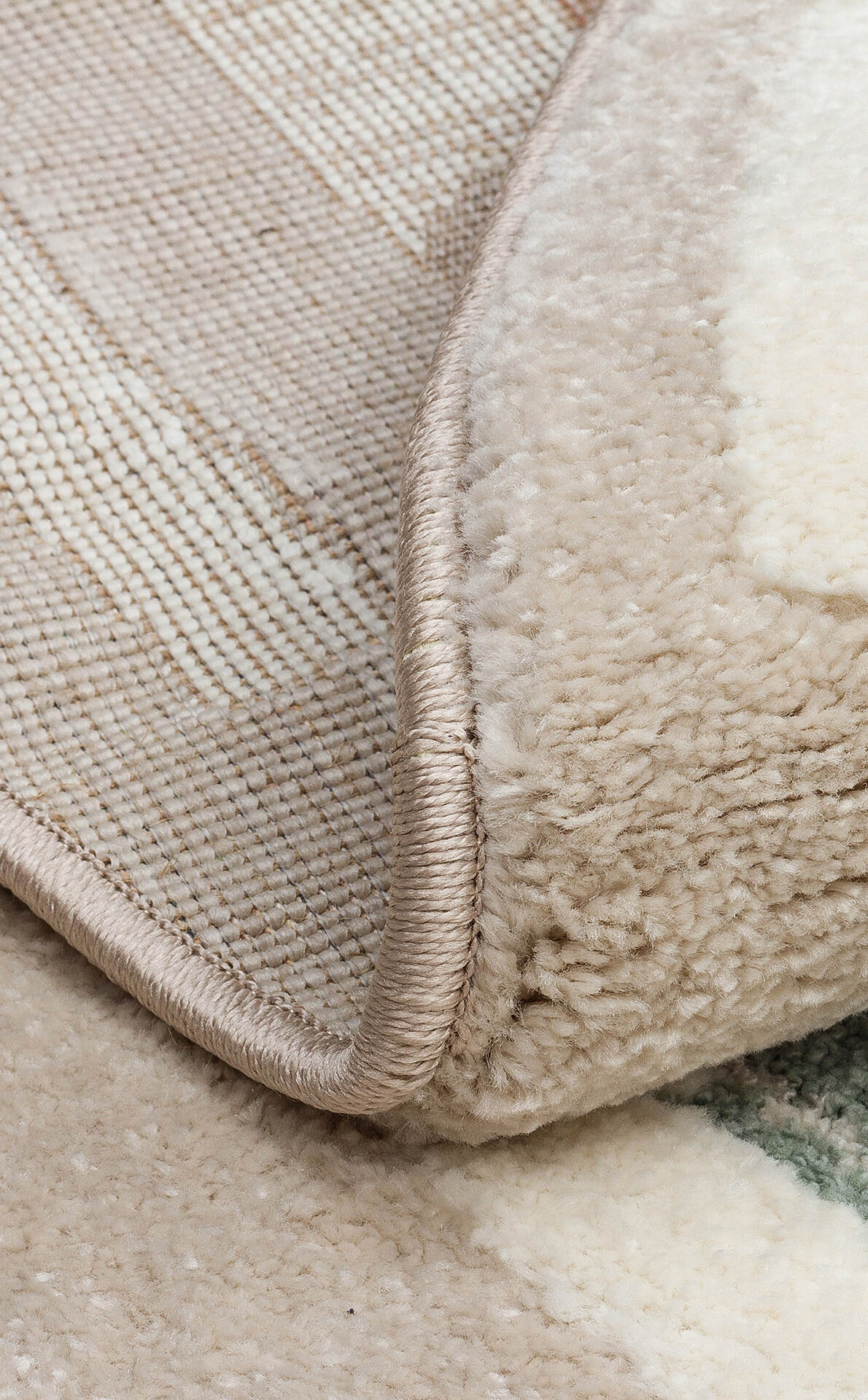 PCL 01 CREAM MULTY - PICCOLO - Pastel Renkli Hav ve Toz Vermeyen Çocuk Halısı
