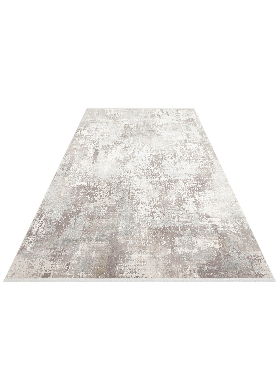 FRESCO XW FS 35 Gri Bej - Eskitme Dokulu Işıltılı Salon Halısı