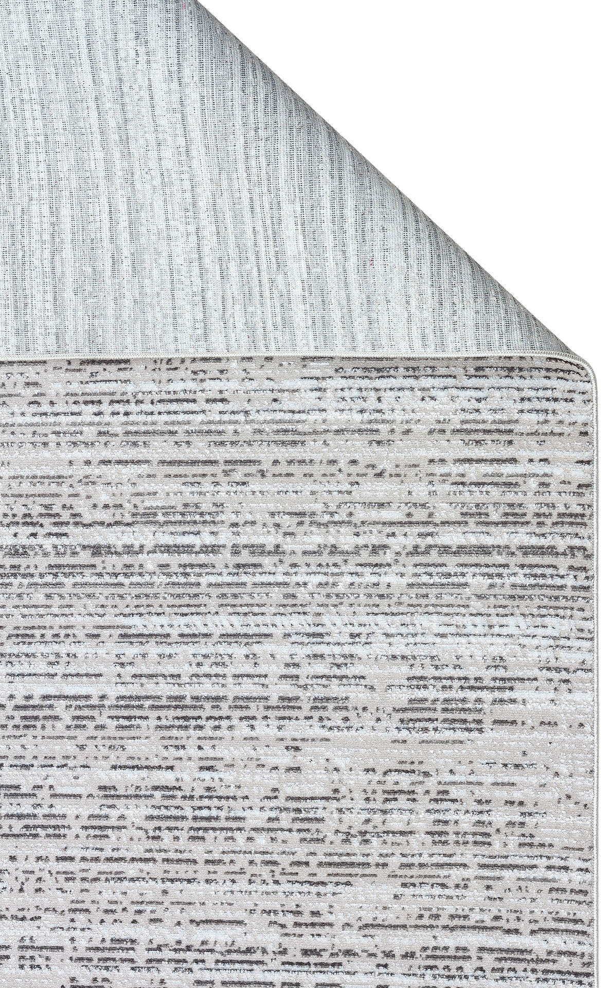 ST 101 D.GREY XW - SATEEN - Hav Toz Vermez Yıkanabilir Kaymaz İnce Dokuma Modern Halı