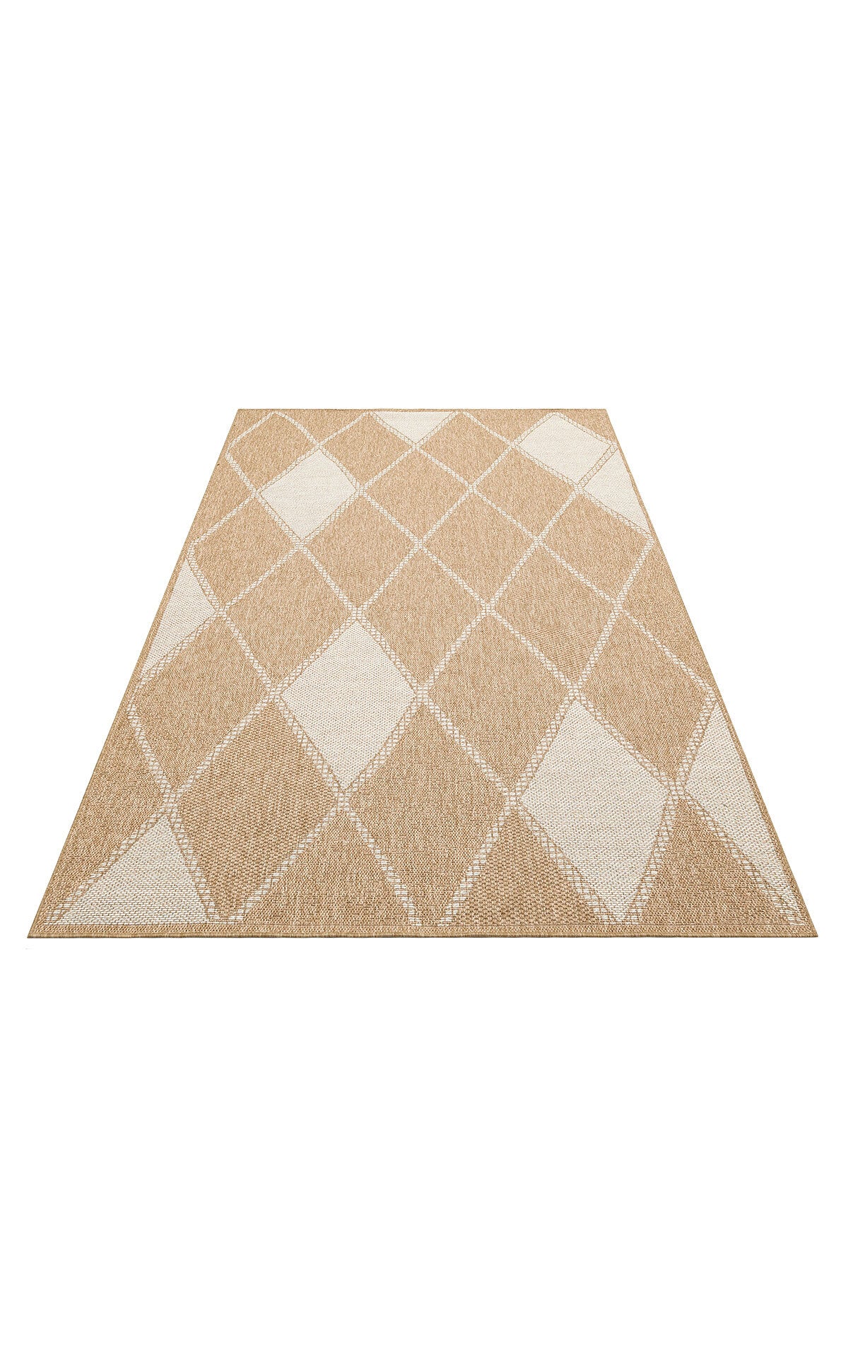 SLD 04 NATURAL WHITE - SALDA - Güneş Işığı ve Suya Dayanıklı Jüt Görünümlü Sisal Halı