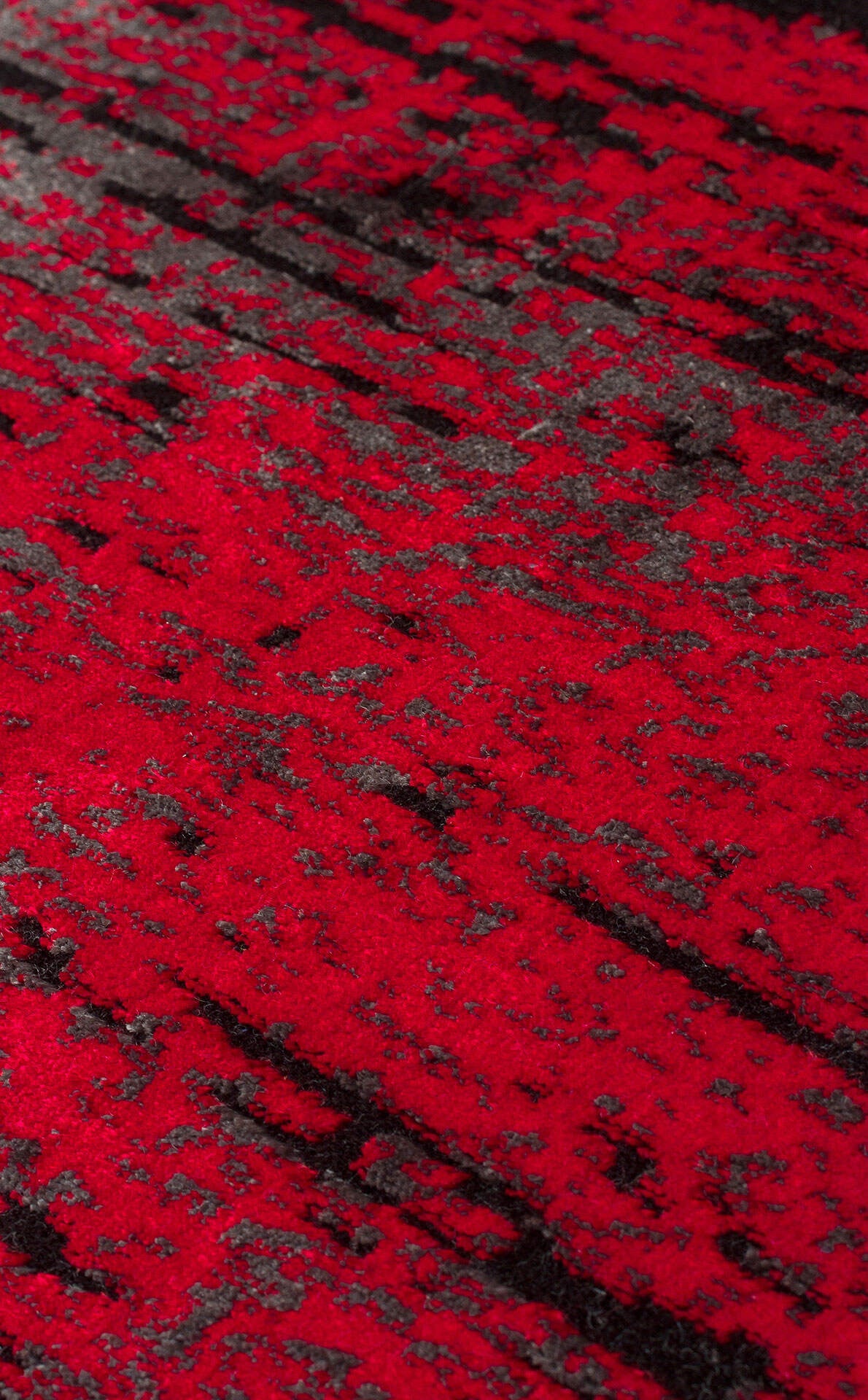 ST 20 RED XW - SATEEN - Hav Toz Vermez Yıkanabilir Kaymaz İnce Dokuma Modern Halı