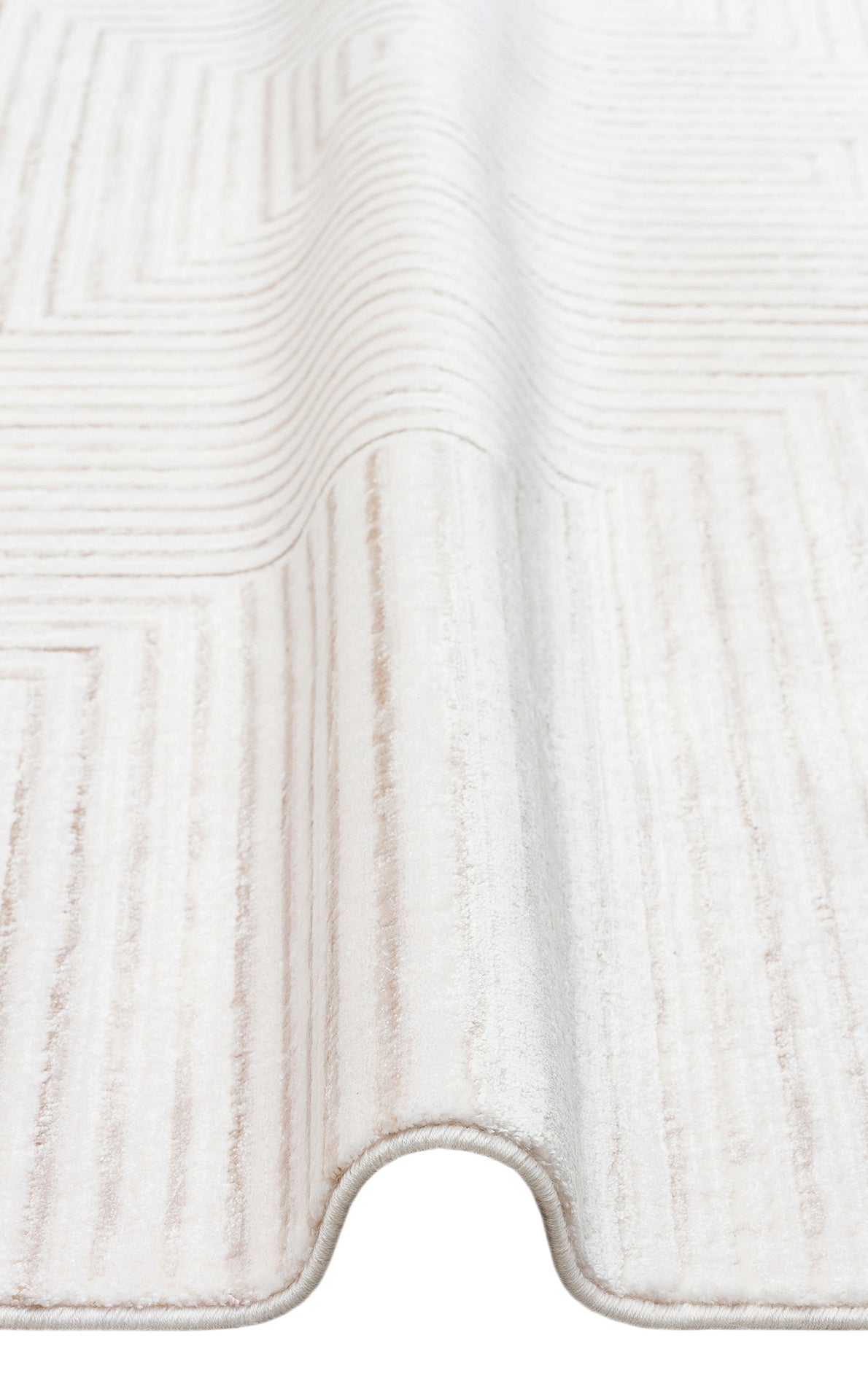LKY 02 CREAM NATURAL - LYKIA - Sade ve Modern Akrilik Makine Halısı
