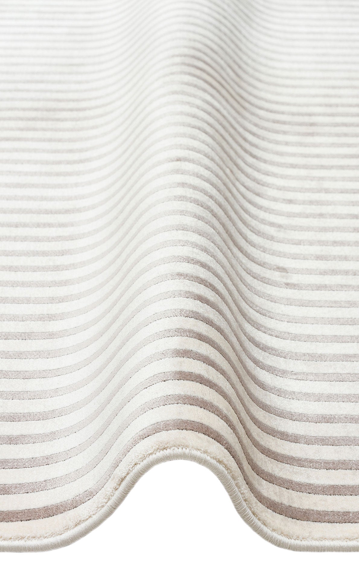 MRN 03 CREAM GREY - MERANO - Geometrik Desenli Yüksek Kalite Sık Dokuma Salon Halısı