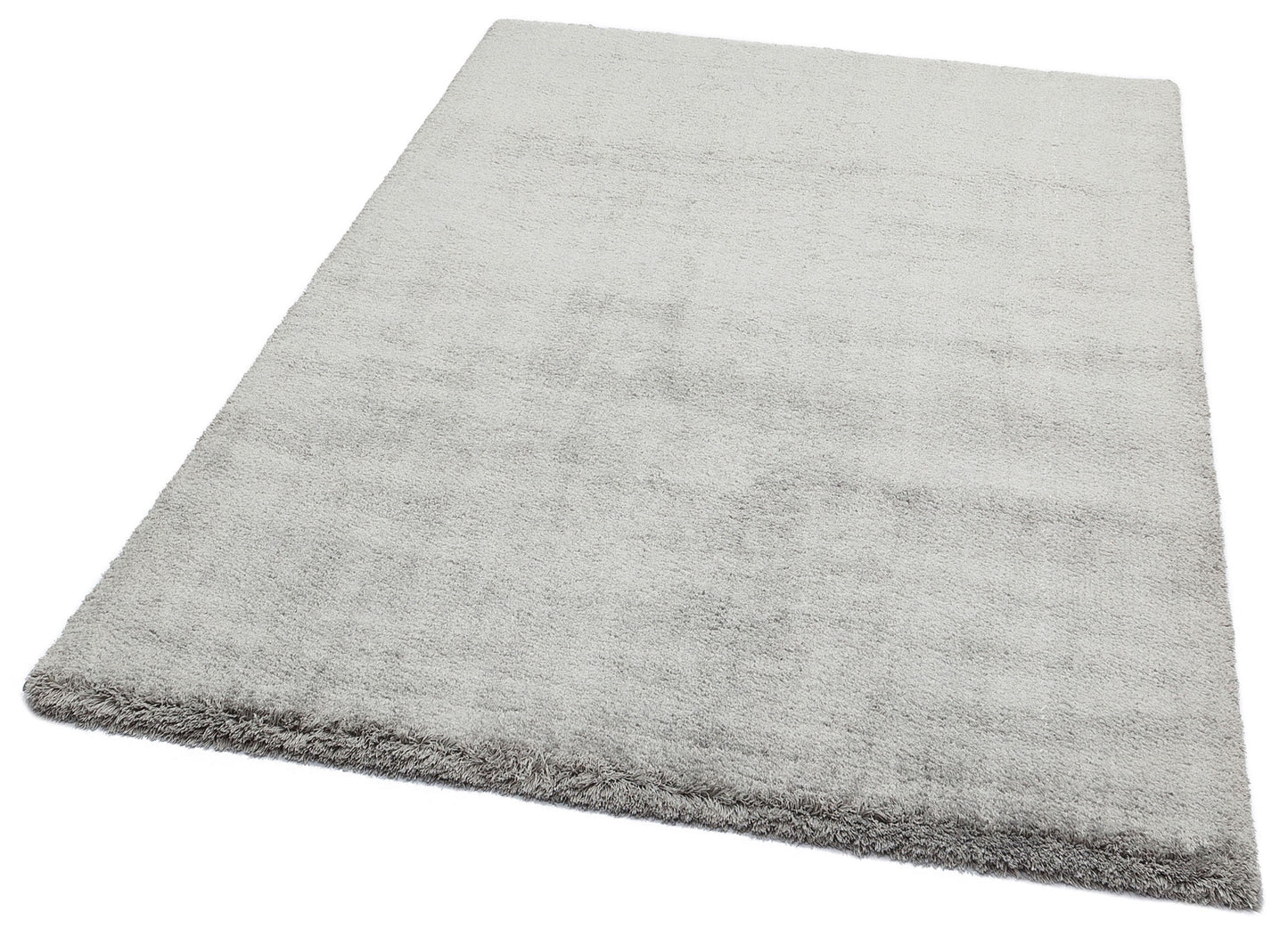 1006 GREY - COMFORT - Kolay Kullanımlı Hav Toz Vermez Yumuşak Dokulu Modern Pofuduk Shaggy Halı