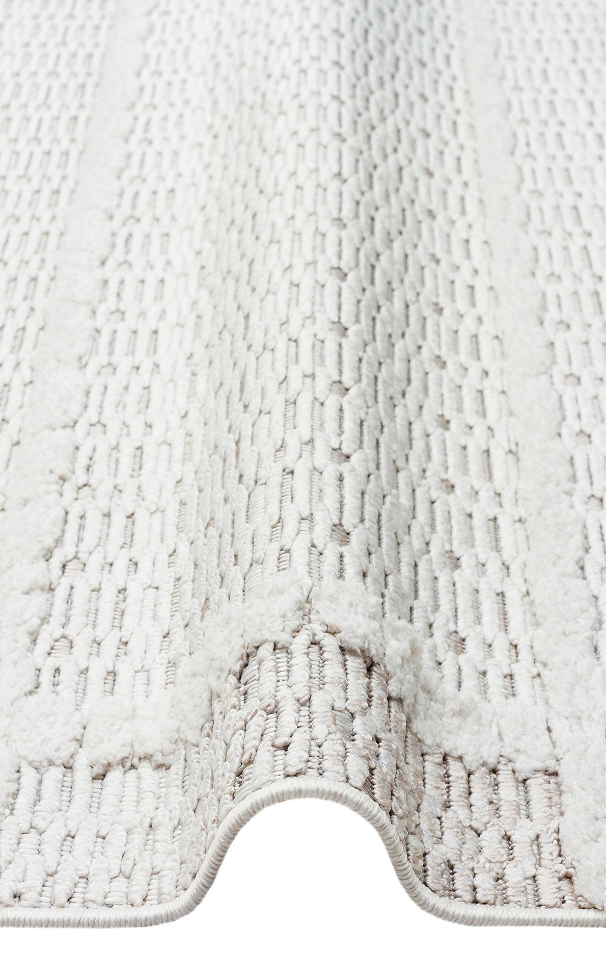 CZY 09 CREAM GREY LW - COZY - Hav Toz Vermez Modern Örgü Dokuma Makine Halısı