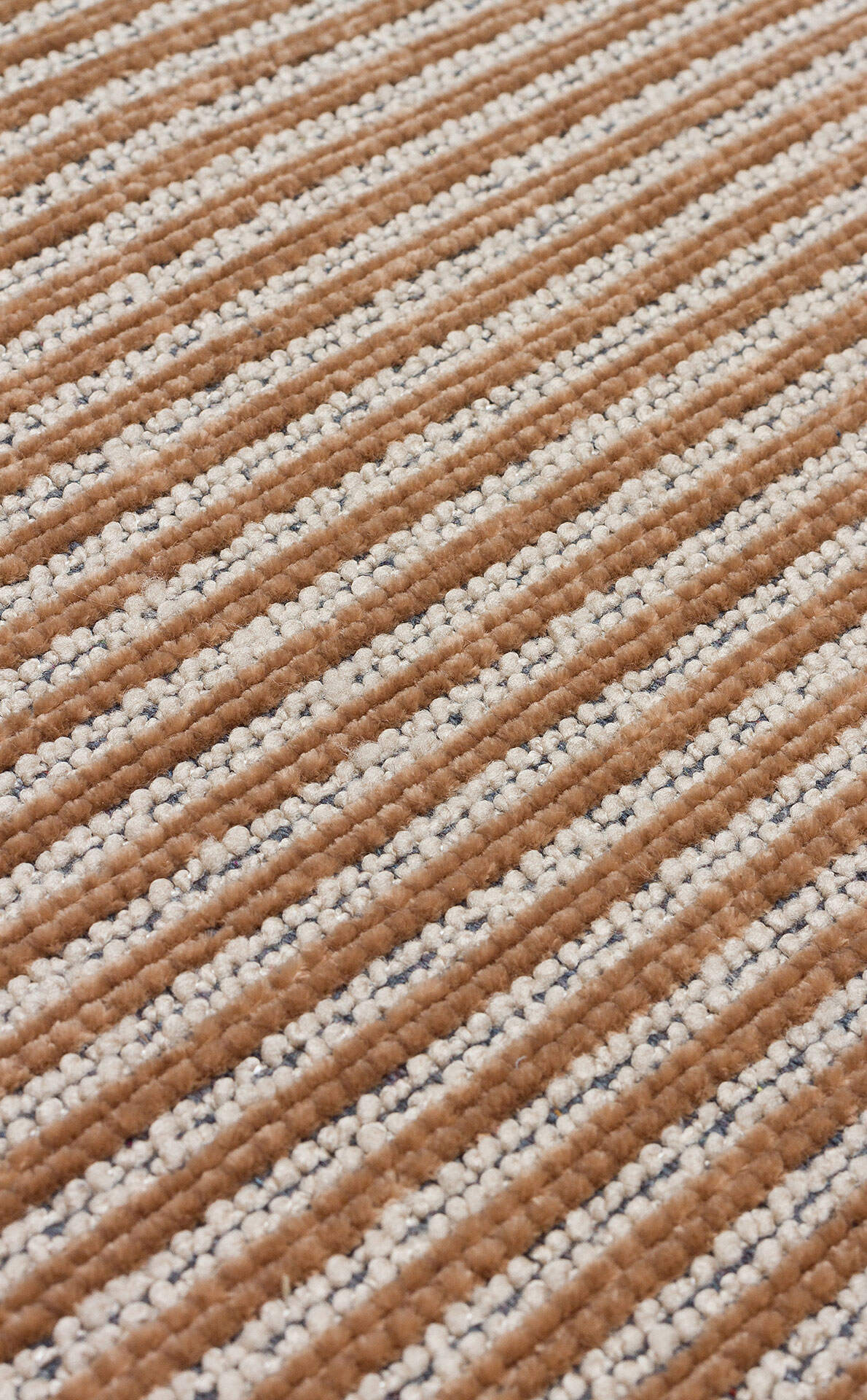 Ada Plain Bej - Yıkanabilir Kaymaz Hav Yapmaz Modern Düz Dokuma Kilim