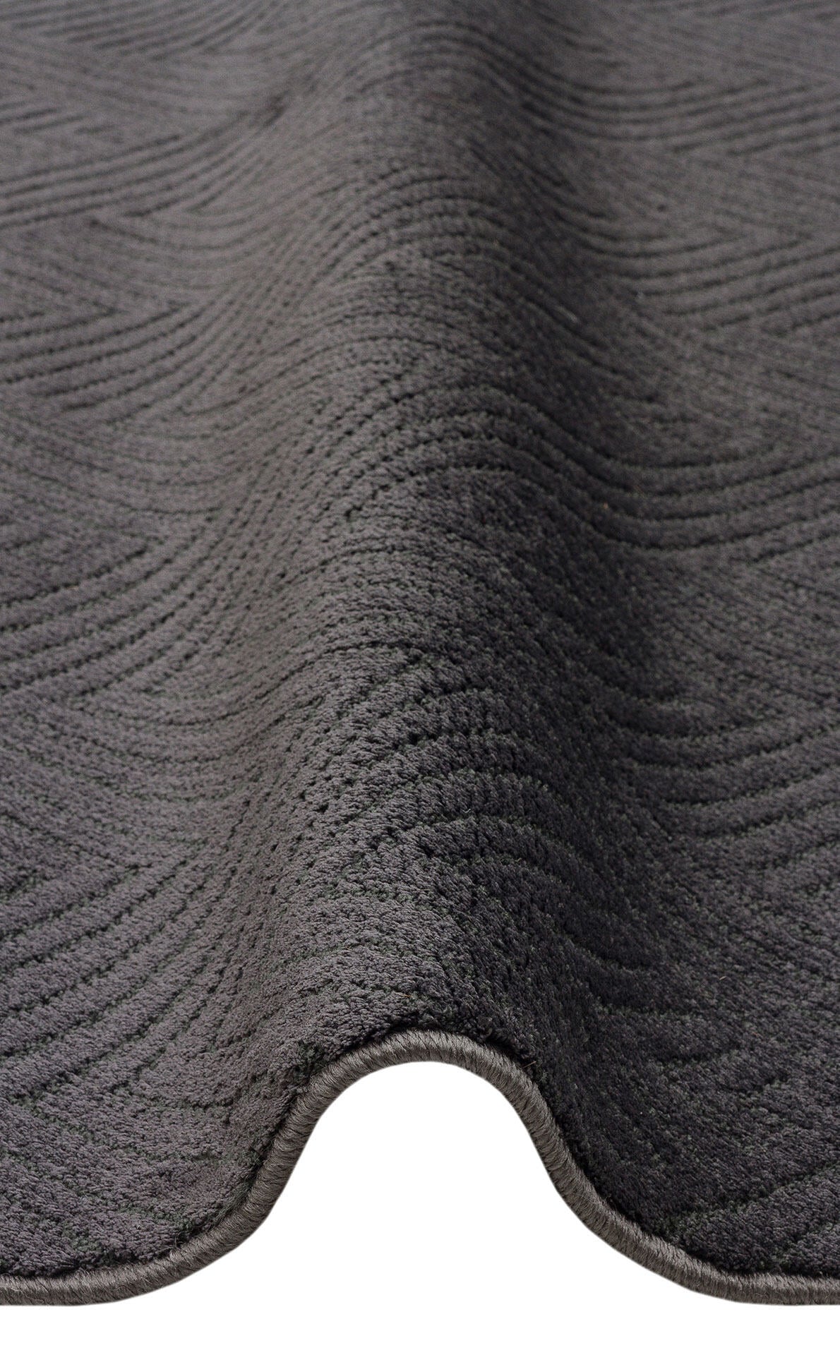 URB 01 BLACK - URBAN - Etnik Desenlere Sahip Hav Toz Vermez Yumuşak Dokulu Modern Halı