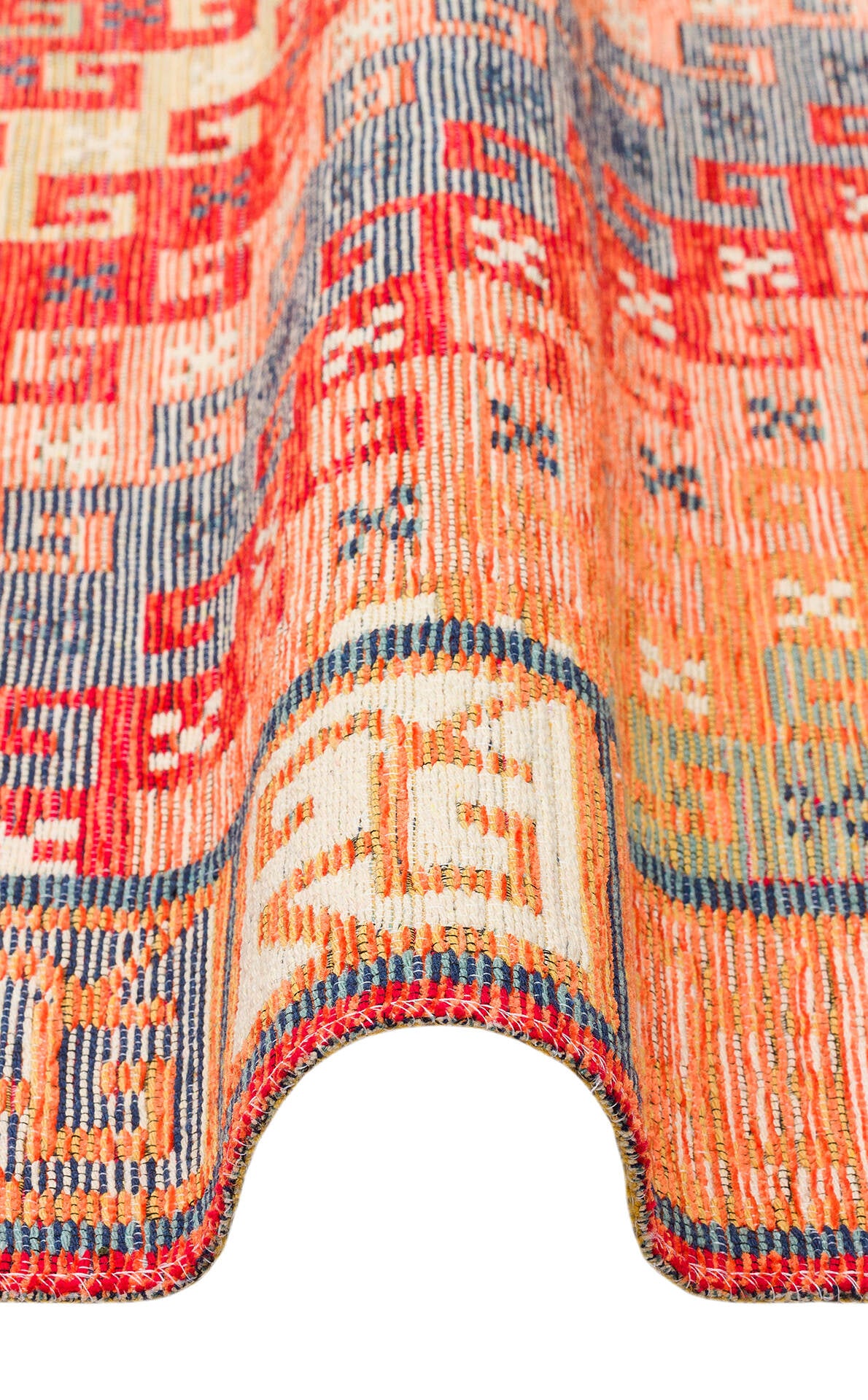 Nomad NMD 11 Toprak - Çift Taraflı Yıkanabilir Kilim | Otantik Kilim