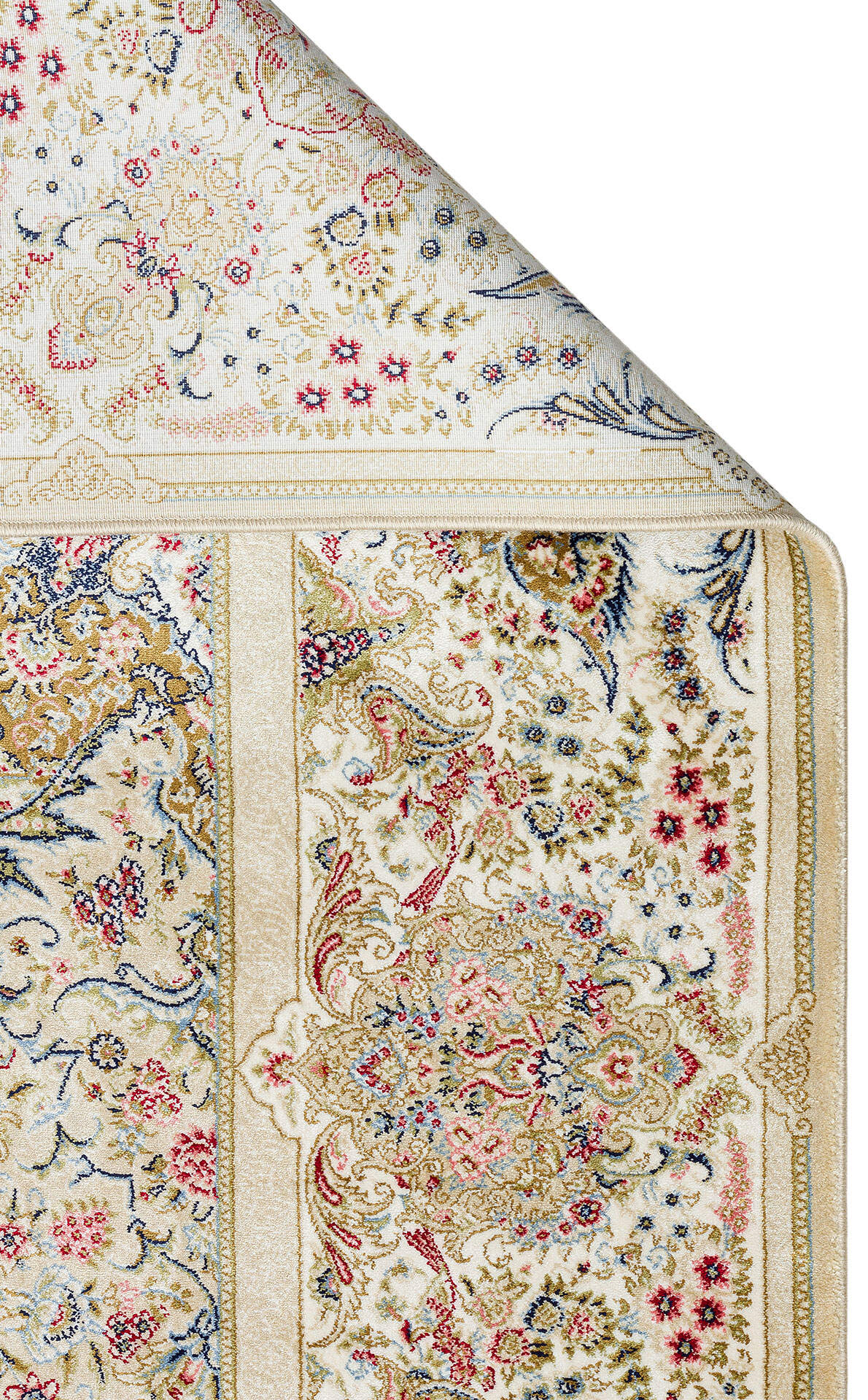 Isfahan Seccade ISF 06 Krem - Viskon Klasik Desenli Seccade Sık Dokuma Seccade