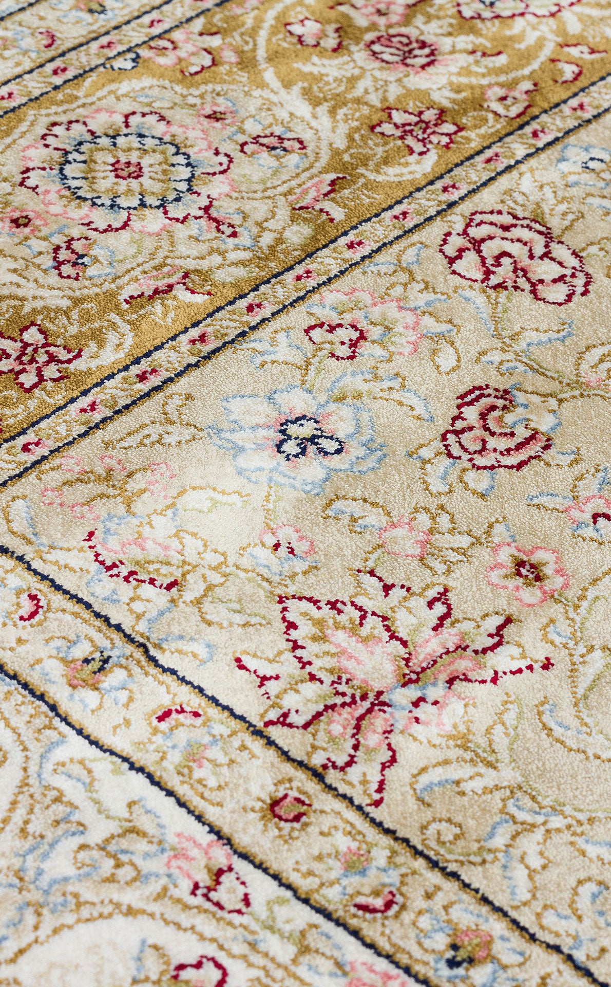 ISF SCD 01 GOLD - ISFAHAN SECCADE - Klasik Desenli Yüksek Kalite Sık Dokuma Seccade