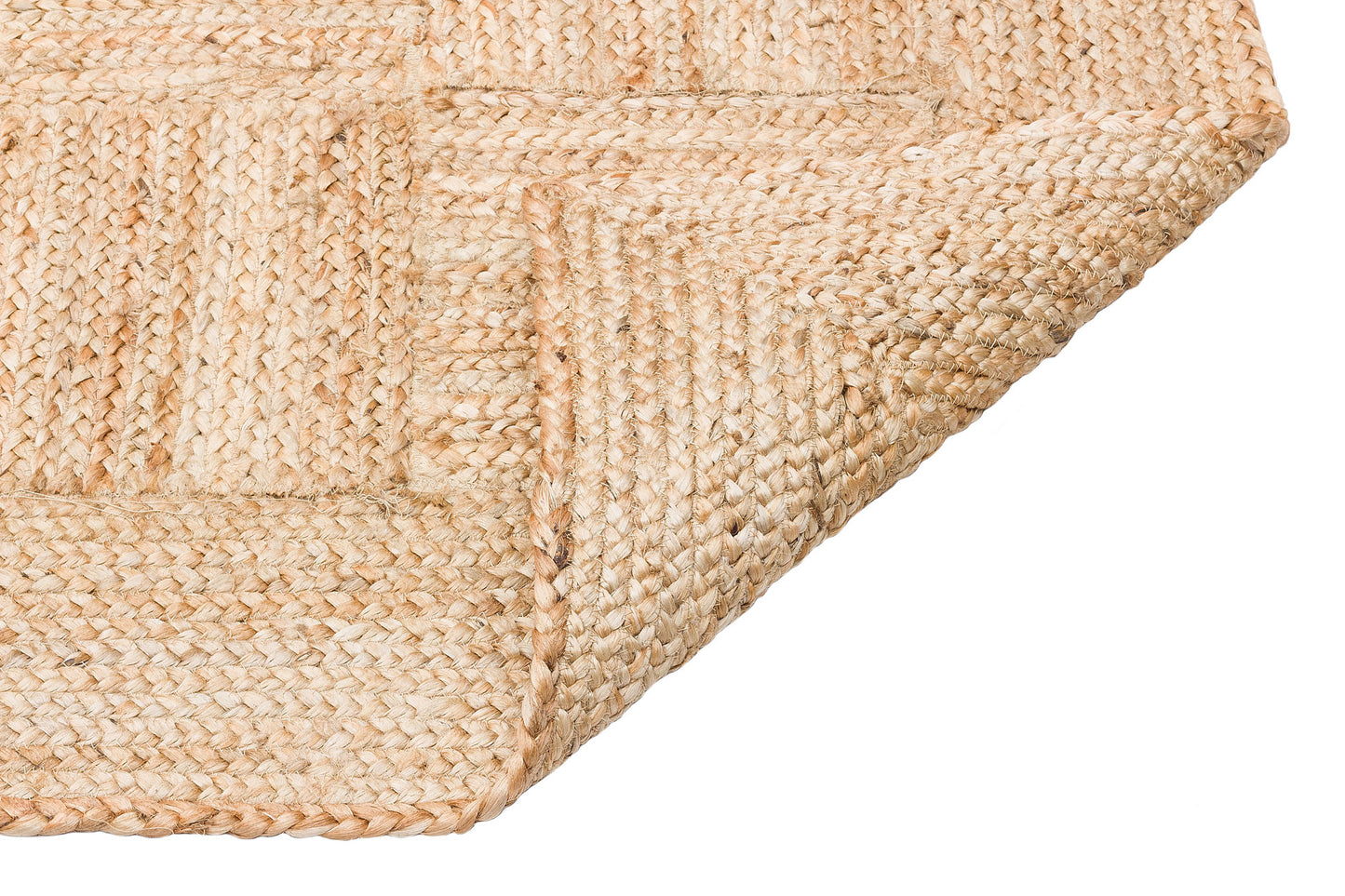 ECH 06 NATURAL XW - ECHO - El Dokuma Naturel Jüt Hasır Halı
