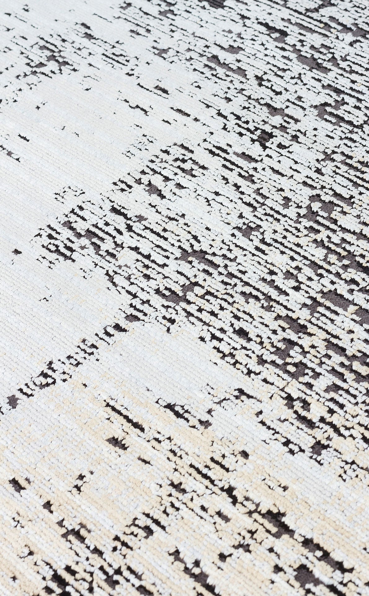 MHL 12 GREY GOLD - MAHAL - Modern Desenli Yüksek Kalite Sık Dokuma Salon Halısı