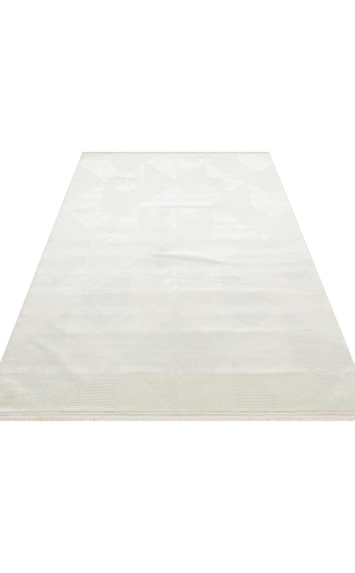 ST LUX 01 CREAM - SATEEN LUX - Hav Toz Vermez Modern Halı