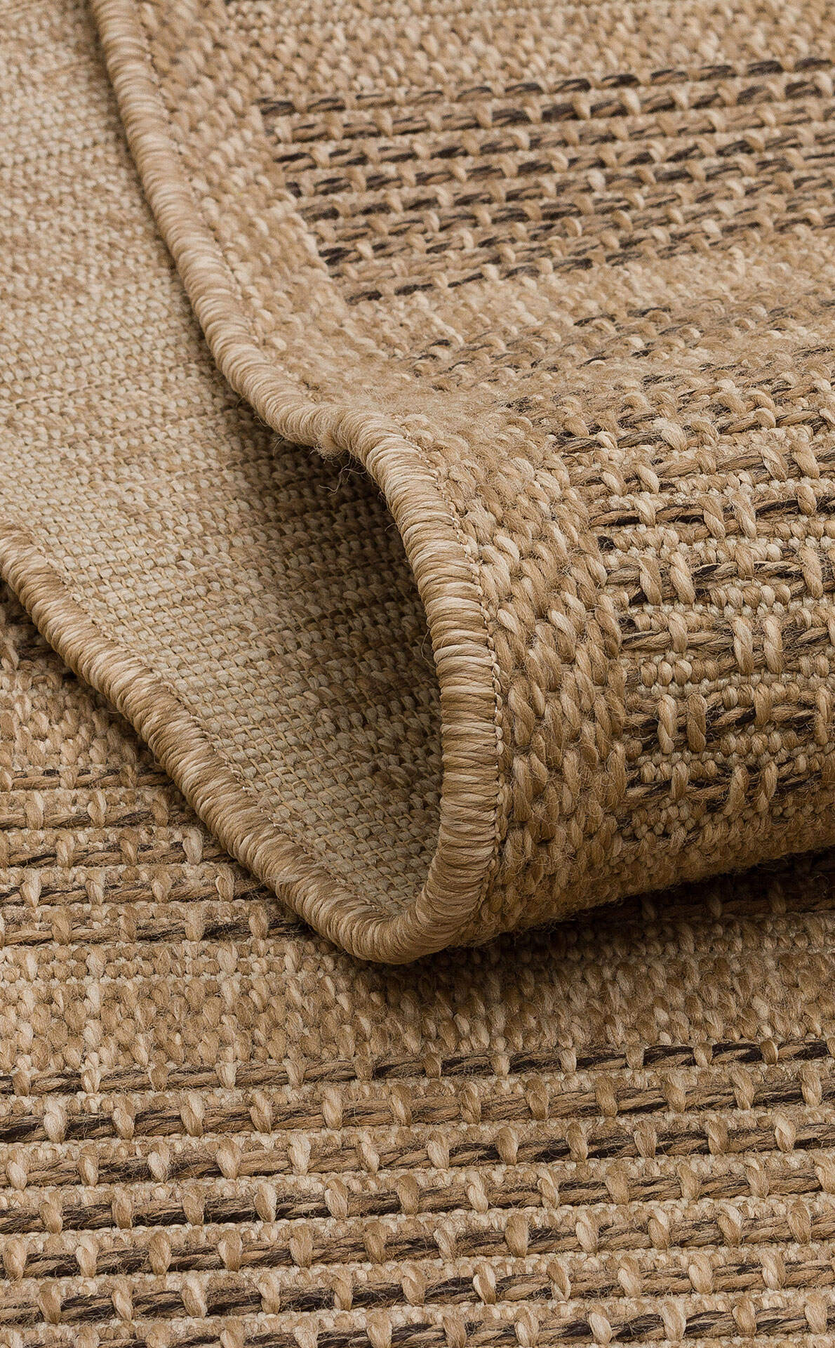SLD 01 NATURAL - SALDA - Güneş Işığı ve Suya Dayanıklı Jüt Görünümlü Sisal Halı