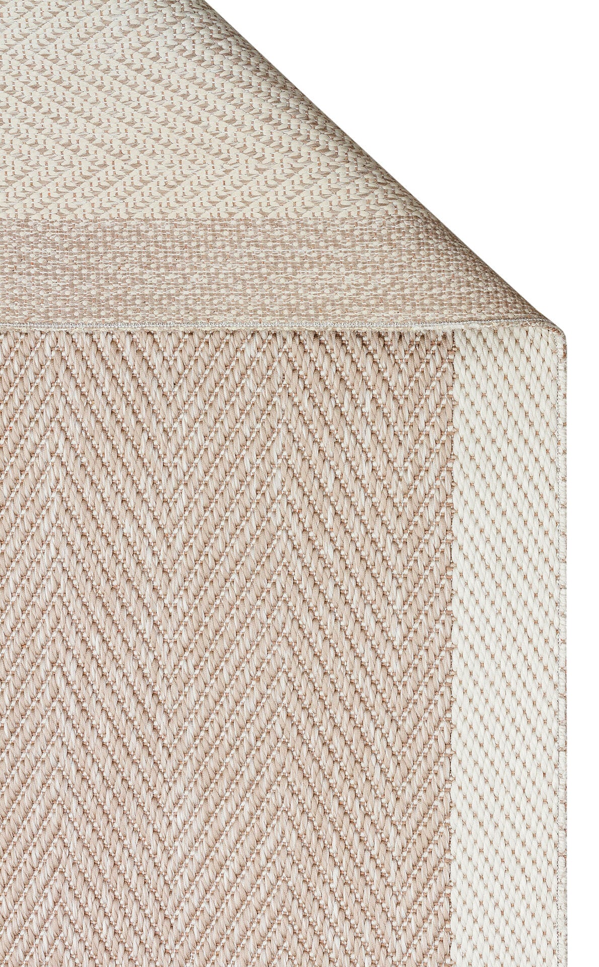 Mono MNO 02 Bej - Yıkanabilir Kaymaz Kilim Halı