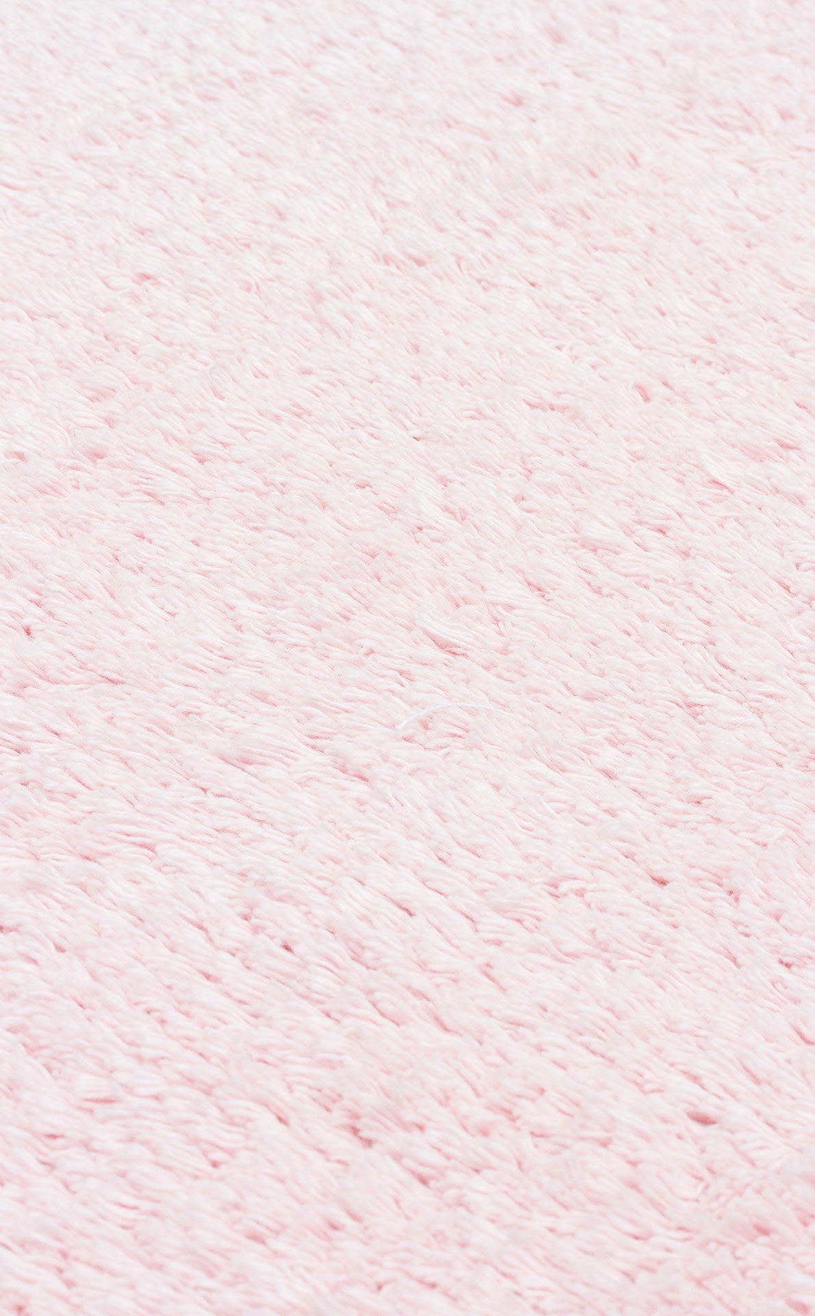Cotton Boon CBN Plain Pembe Yuvarlak Q120 - Yıkanabilir Kaymaz Naturel Pamuk Bebek Halısı
