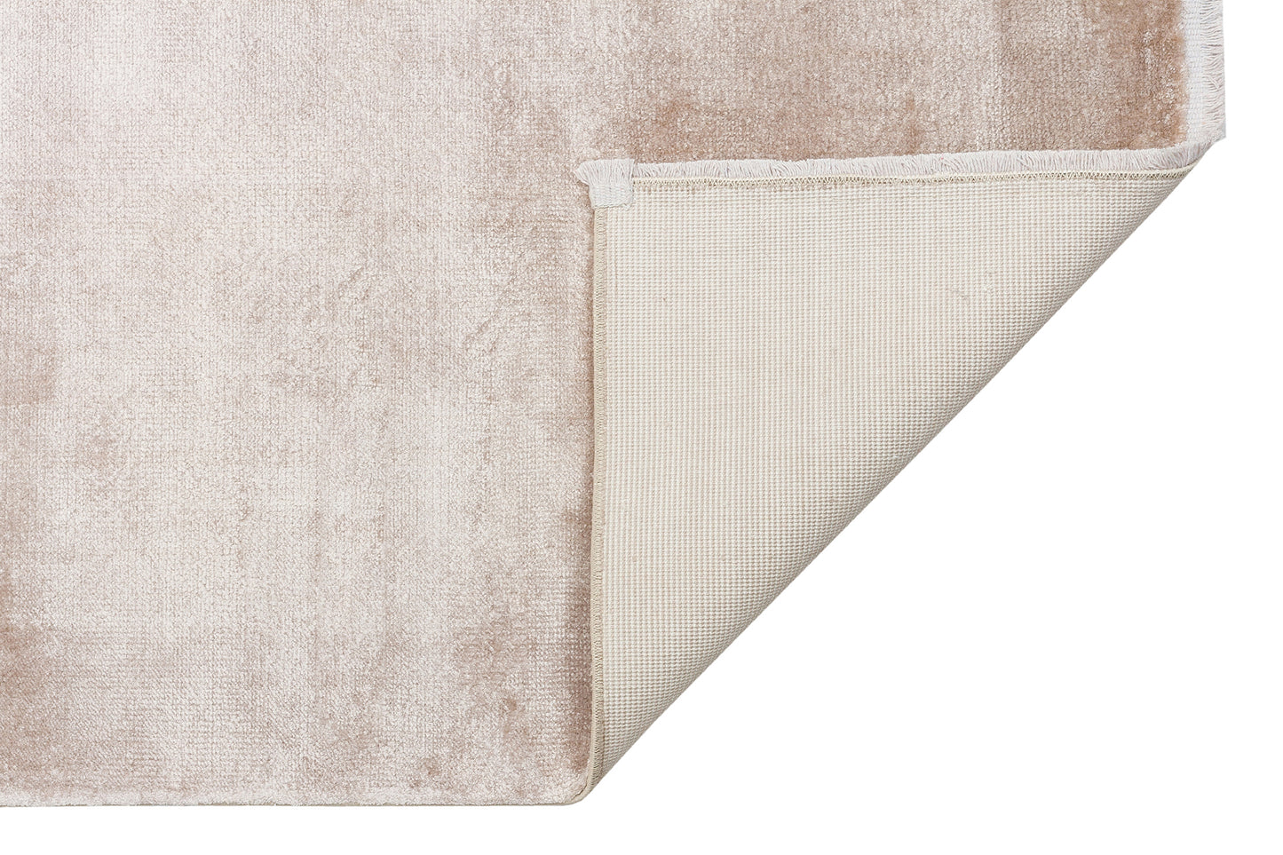 VT PLAIN BEIGE TN - VELVET - Düz Renk El Emeği ile Özel Tezgahlarda Üretilen Viskon Uşak Halısı