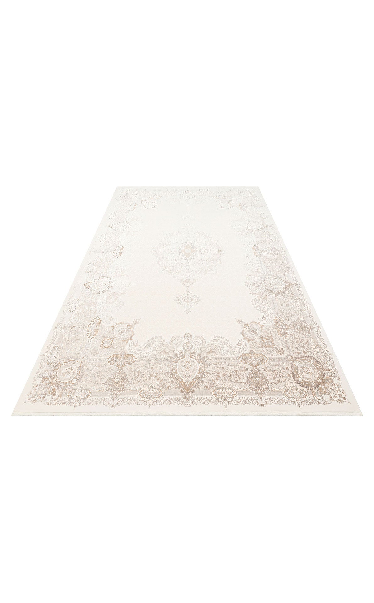 PLM 01 CREAM BEIGE - PALMIRA - Yüksek Kaliteli Sık Dokuma Modern Salon Halısı