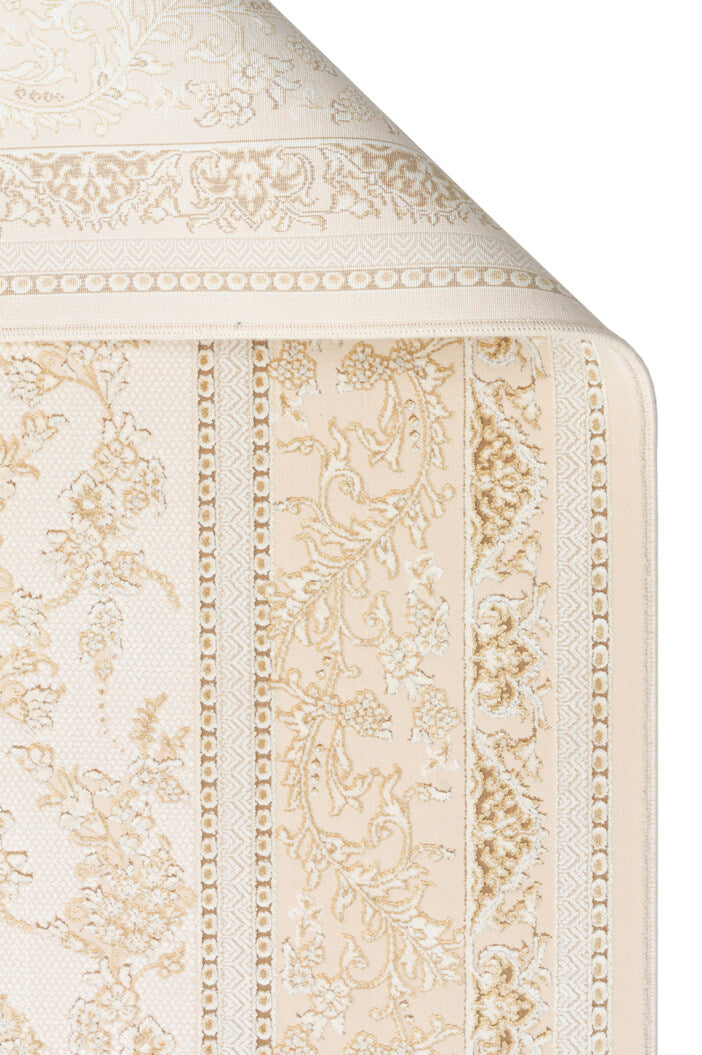 PLM 09 CREAM GOLD - PALMIRA - Yüksek Kaliteli Sık Dokuma Modern Salon Halısı