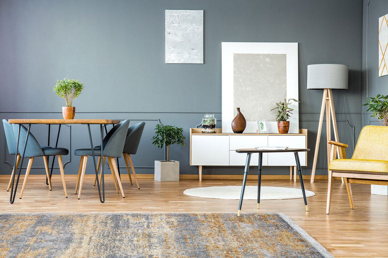 ST 01 TERRA XW - SATEEN - Hav Toz Vermez Yıkanabilir Kaymaz İnce Dokuma Modern Halı