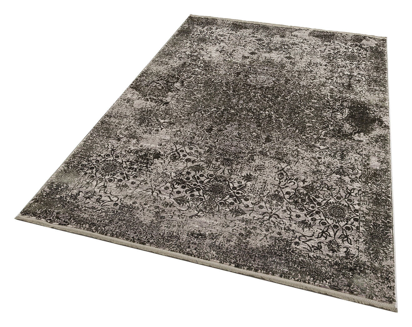 FRESCO DYED FSD 01 Yeşil - Eskitme Dokulu Işıltılı Salon Halısı