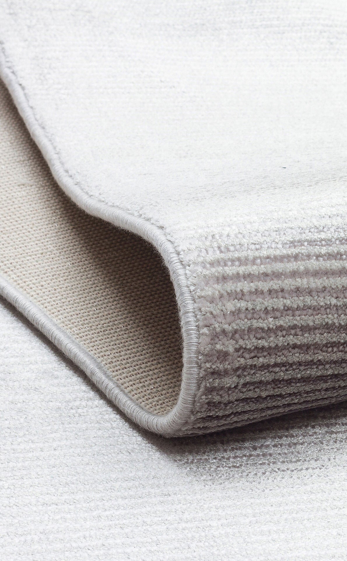 NAP 01 GREY - NAPOLI - Sade Desenli Modern Sık Dokuma Makine Halısı