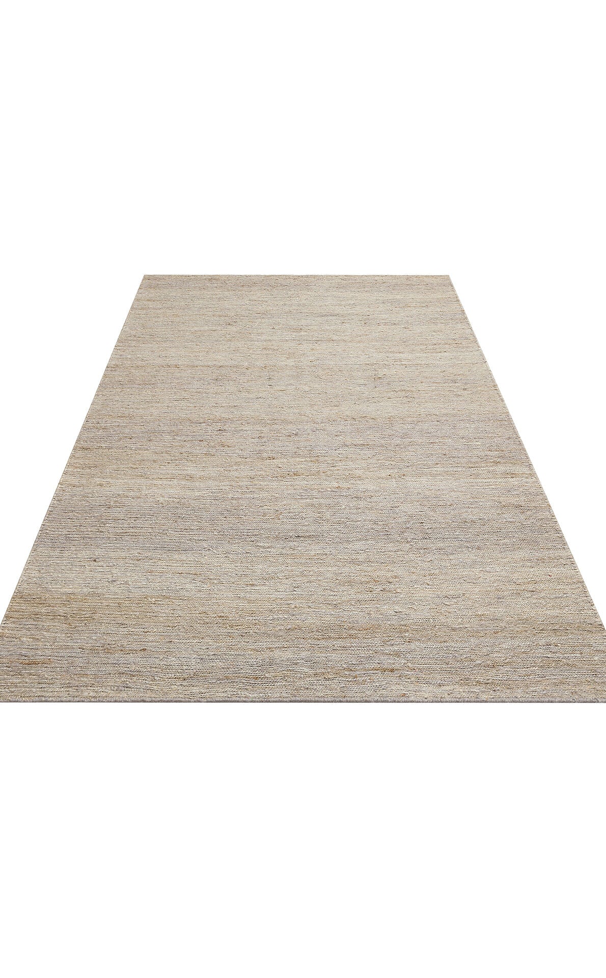 SMK PLAIN GREY - SOUMAK - Soumak Örgülü Naturel Kendir Halı