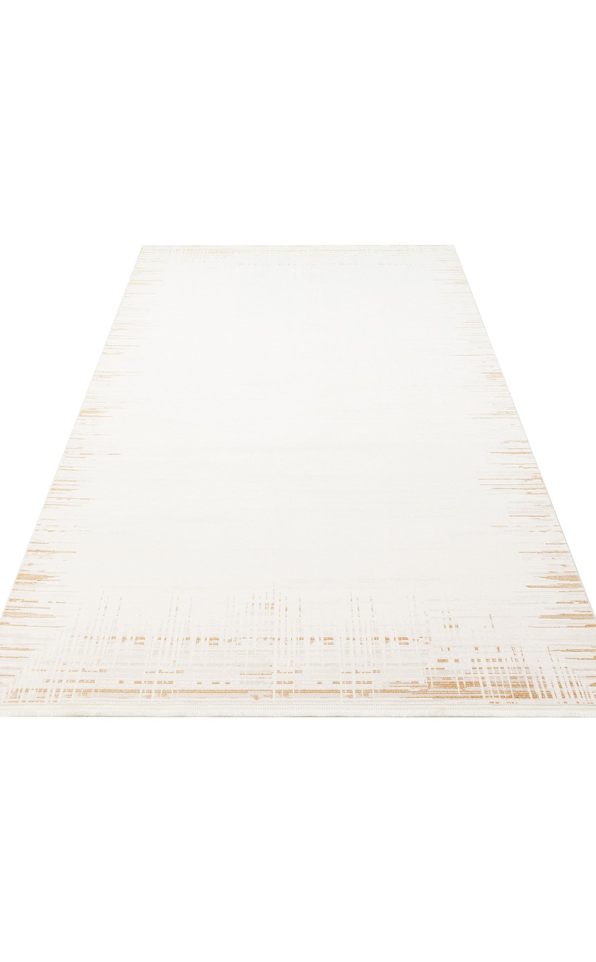 LKY 01 CREAM GOLD - LYKIA - Sade ve Modern Akrilik Makine Halısı