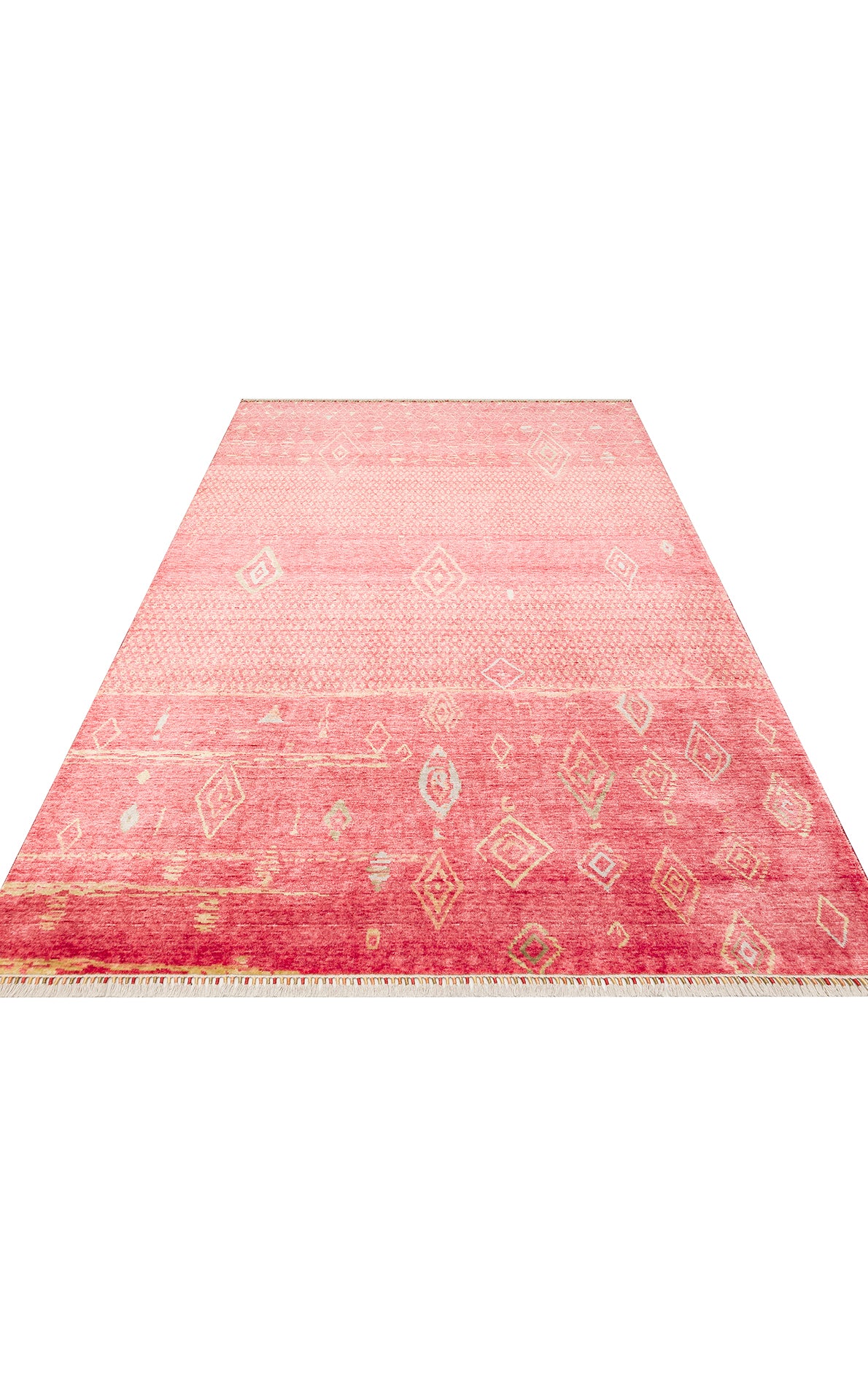 ZR 15 RED AUTUMN - ZARA - Otantik Desenli El Emeği ile Özel Tezgahlarda Üretilen Modern Uşak Halısı