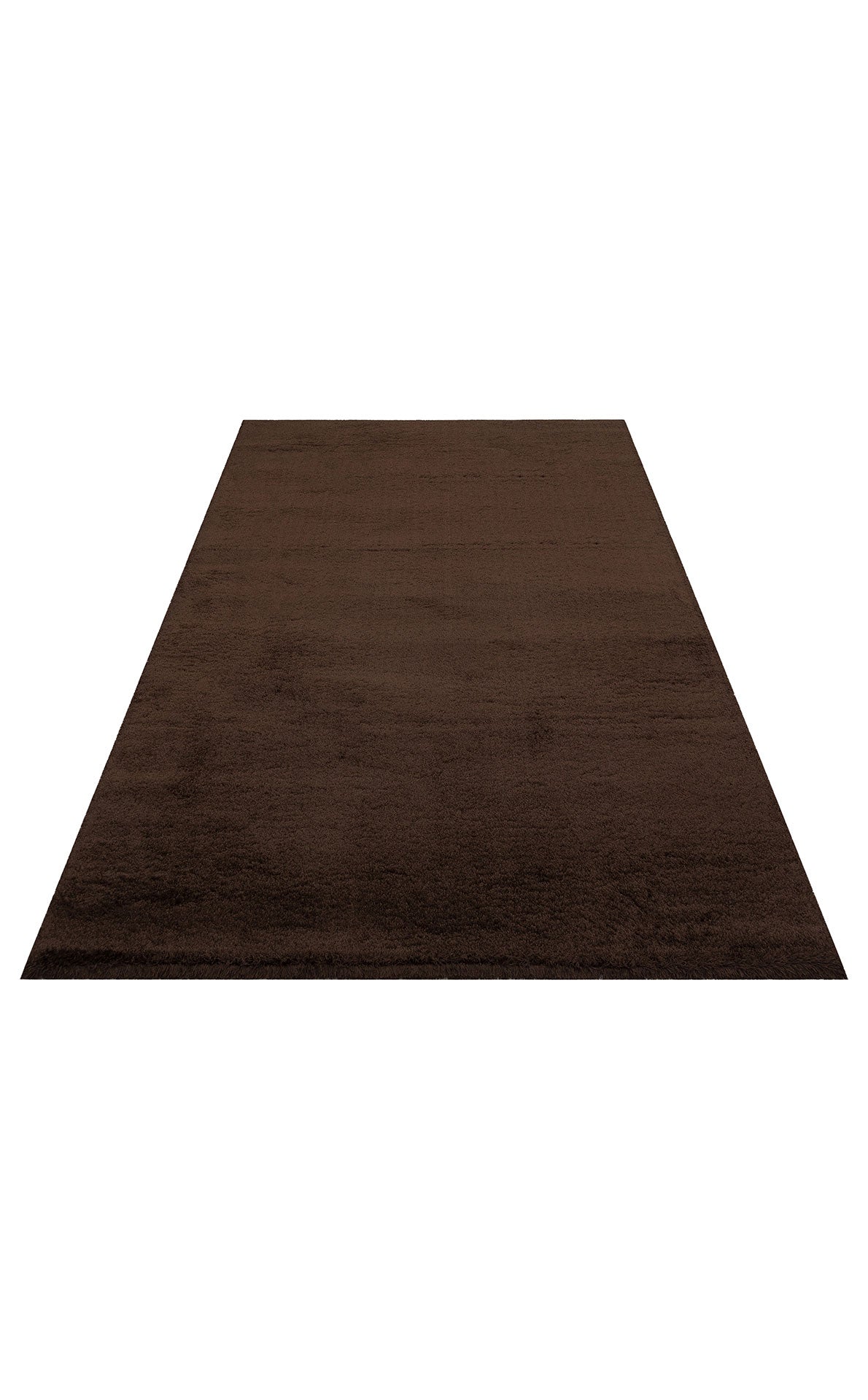 1006 BROWN - COMFORT - Kolay Kullanımlı Hav Toz Vermez Yumuşak Dokulu Modern Pofuduk Shaggy Halı