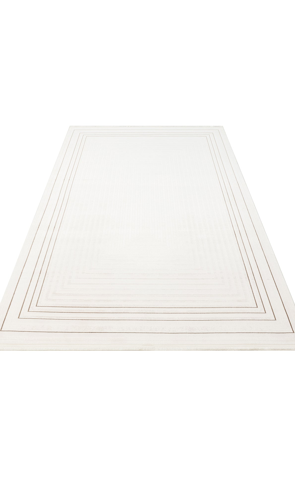 LKY 04 CREAM VIZON - LYKIA - Sade ve Modern Akrilik Makine Halısı