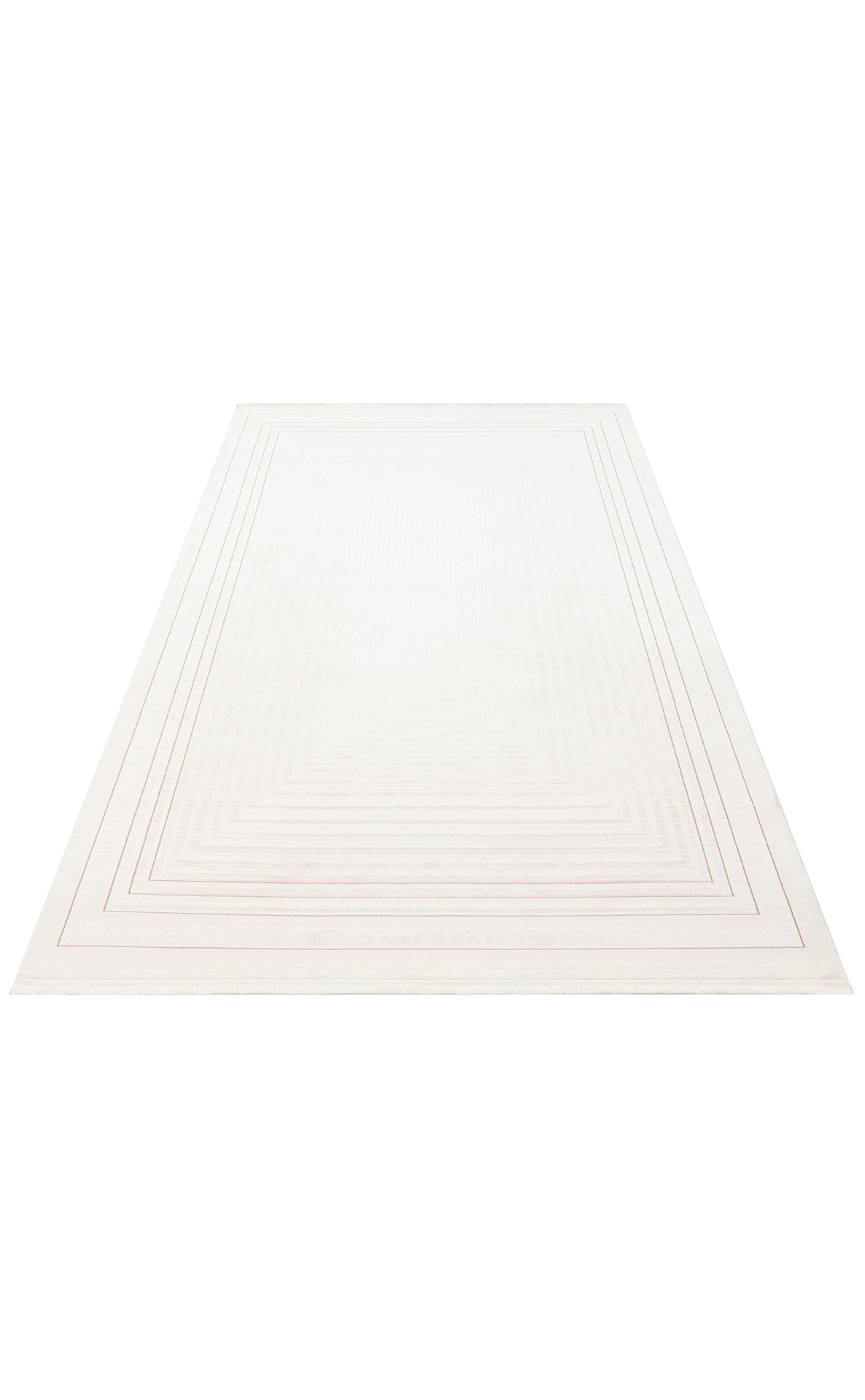 LKY 04 CREAM BEIGE - LYKIA - Sade ve Modern Akrilik Makine Halısı