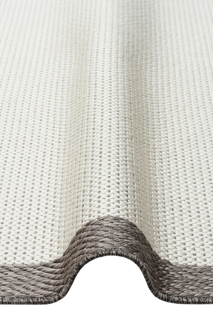 Mono MNO 04 Gri - Yıkanabilir Kaymaz Kilim Halı