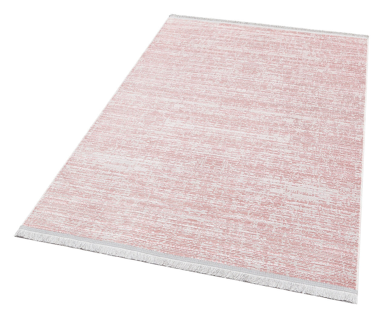 ST 09 PINK XW - SATEEN - Hav Toz Vermez Yıkanabilir Kaymaz İnce Dokuma Modern Halı