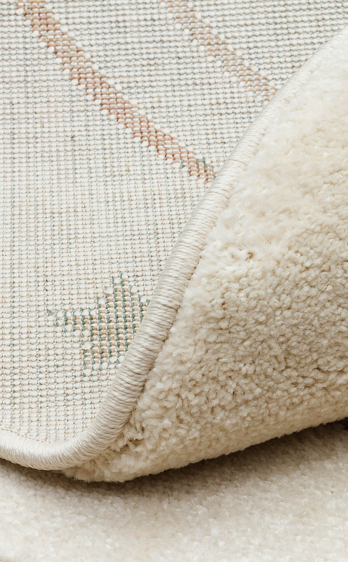 PCL 02 CREAM MULTY - PICCOLO - Pastel Renkli Hav ve Toz Vermeyen Çocuk Halısı