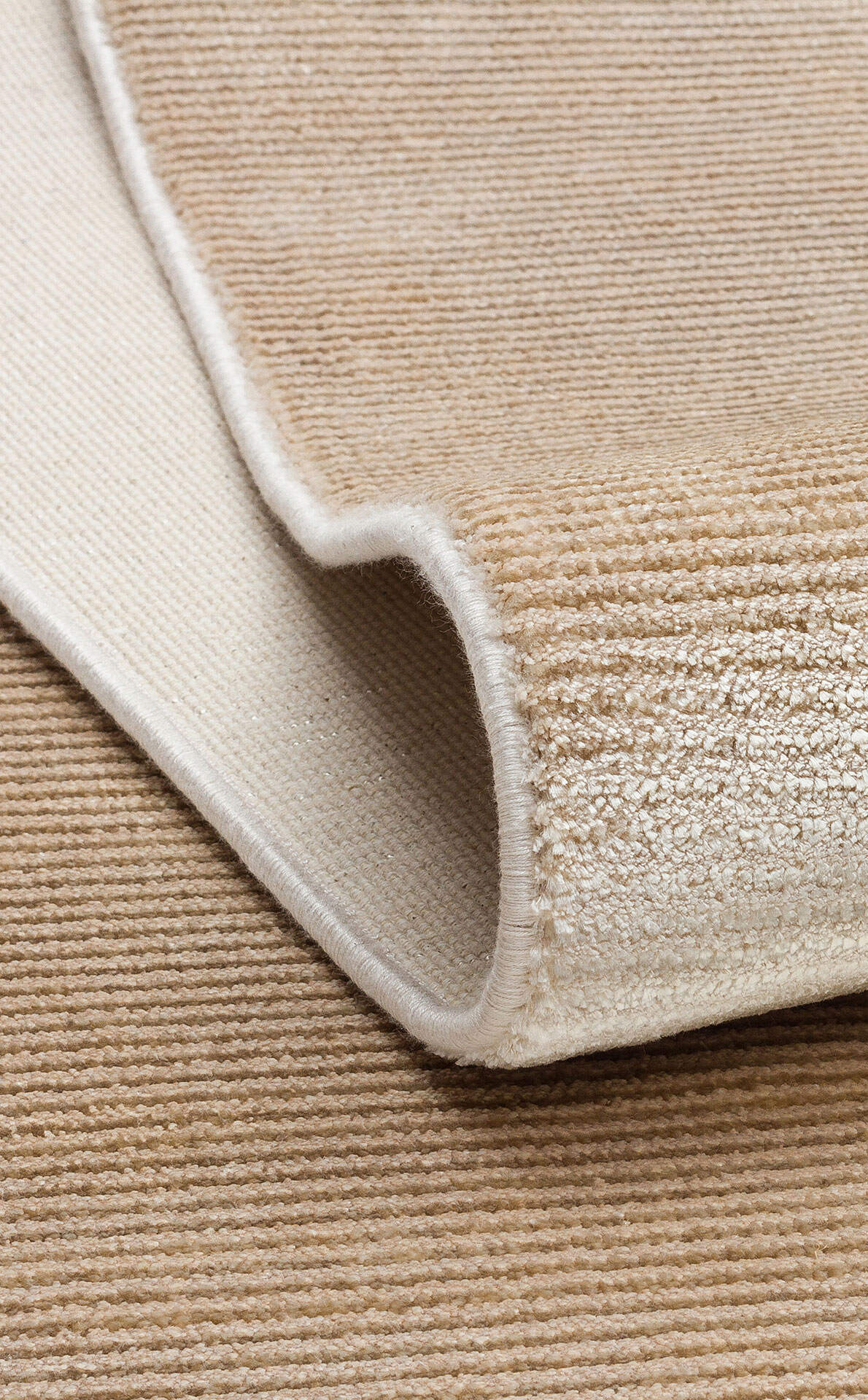 NAP 01 BEIGE - NAPOLI - Sade Desenli Modern Sık Dokuma Makine Halısı