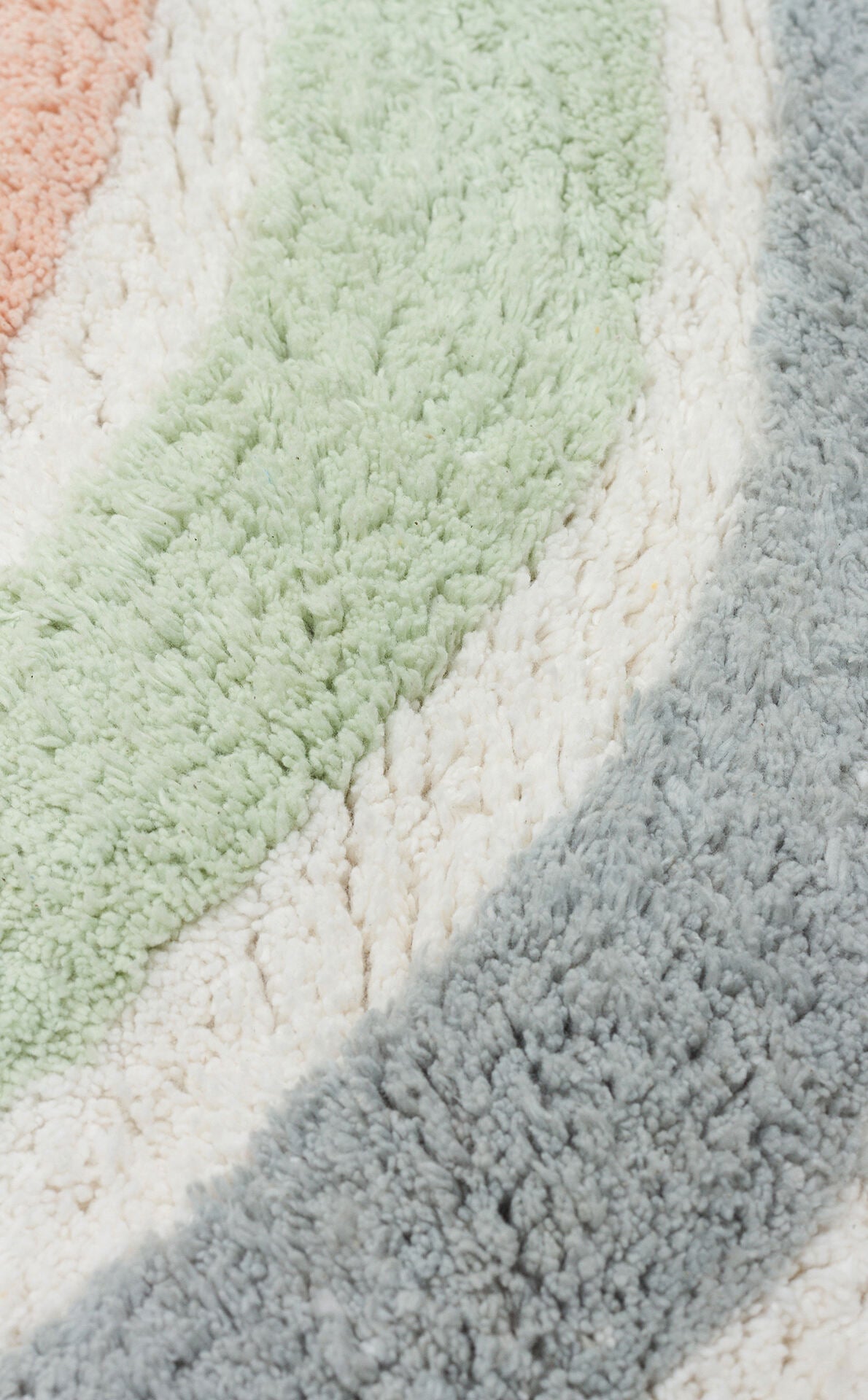 Cotton Boon XXW CBN 07 Çok Renkli Yuvarlak Q120 - Yıkanabilir Kaymaz Naturel Pamuk Bebek Halısı