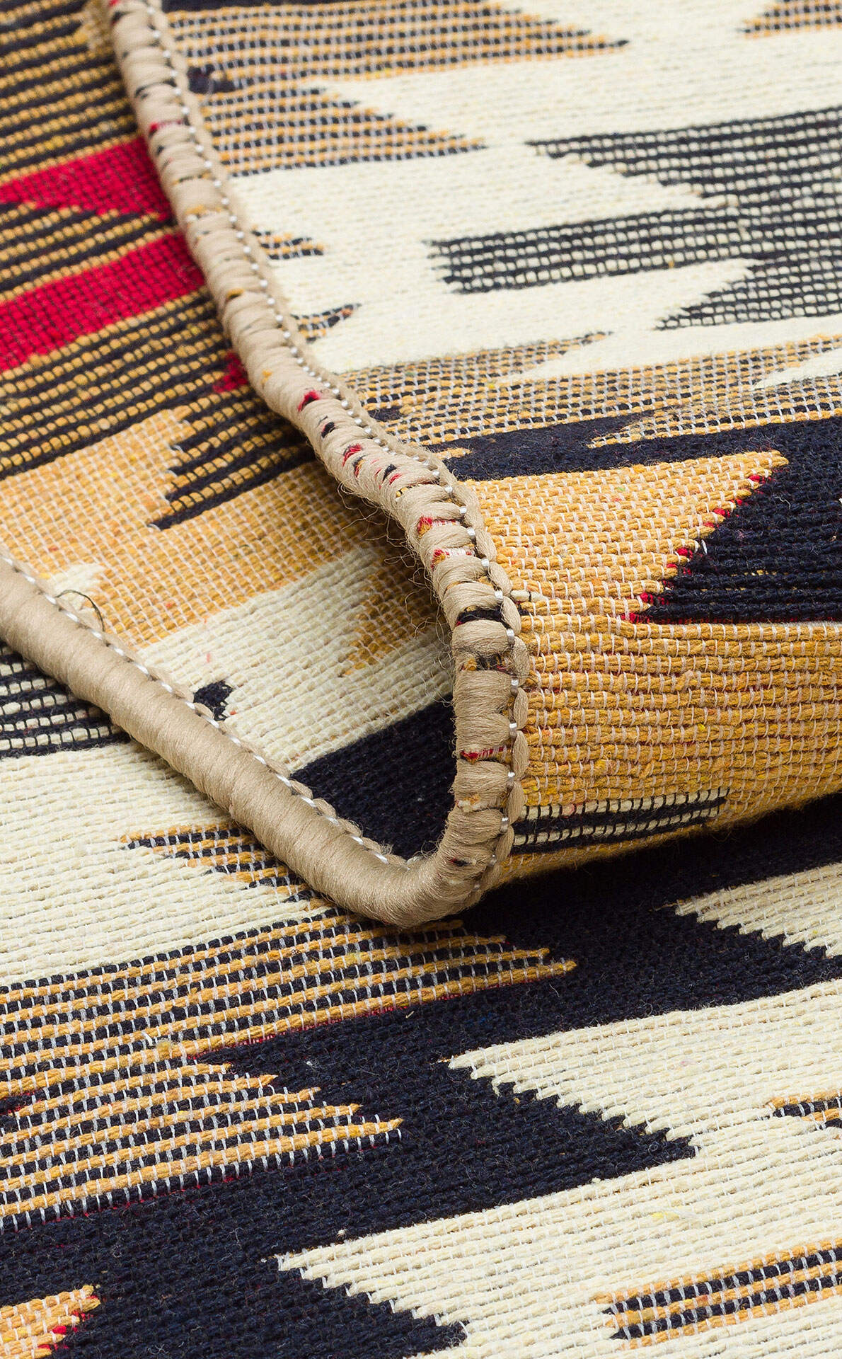 Arya AR 33 Kırmızı - Yıkanabilir Çift Taraflı Modern Dokuma Kilim
