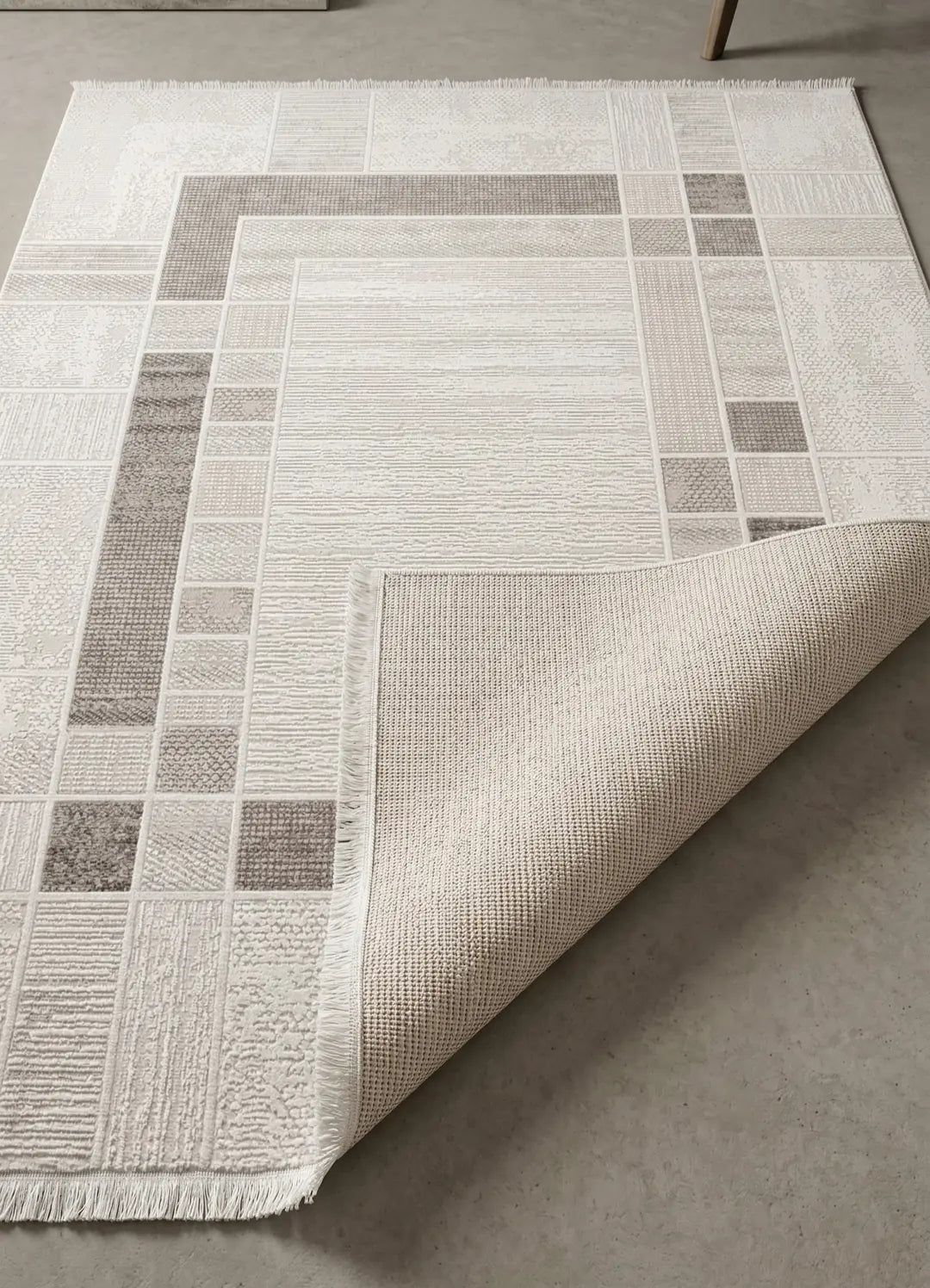Eternity 78677-095 Yün Tuşeli Triko Akrilik Modern Halı