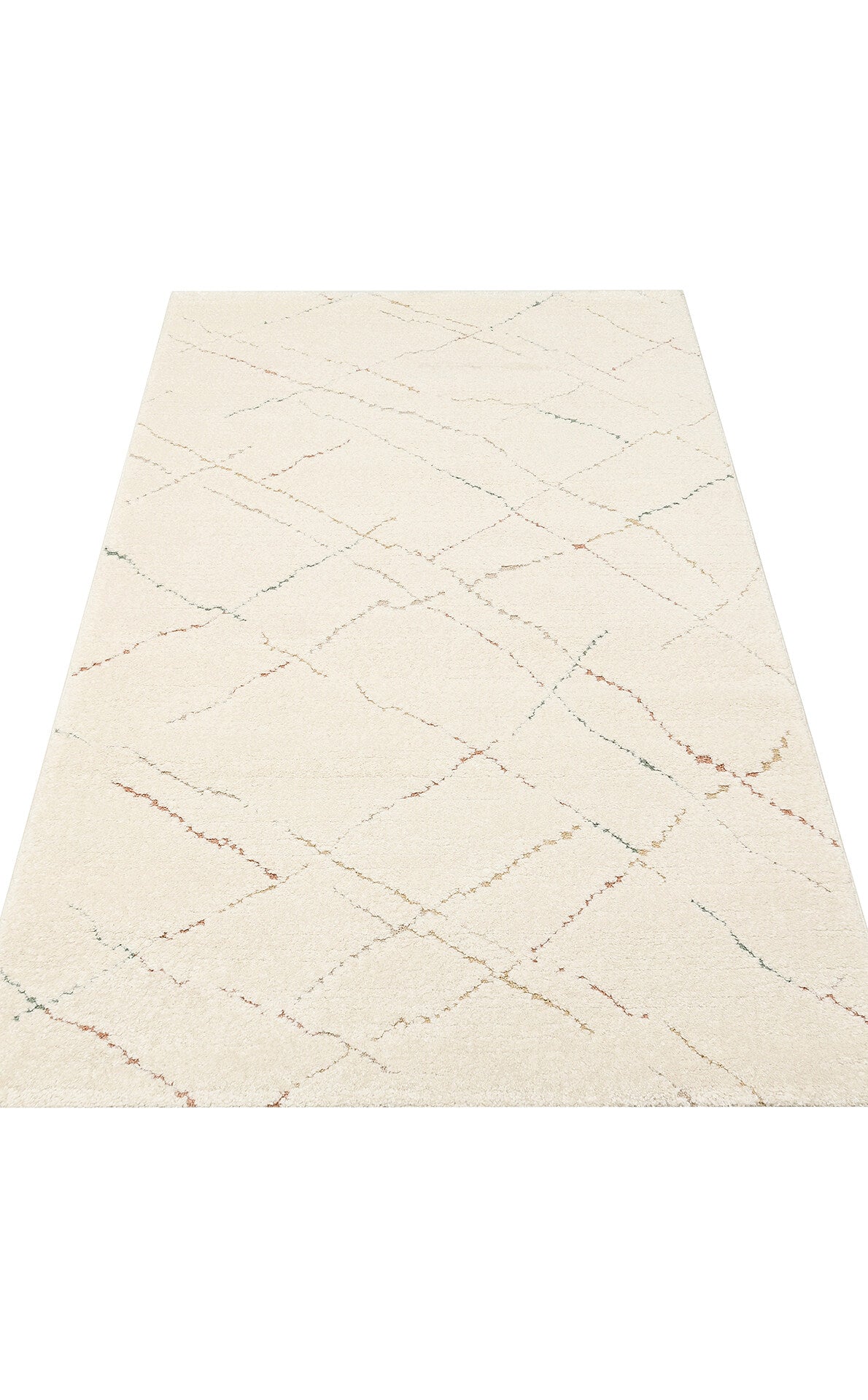 PCL 05 CREAM MULTY - PICCOLO - Pastel Renkli Hav ve Toz Vermeyen Çocuk Halısı