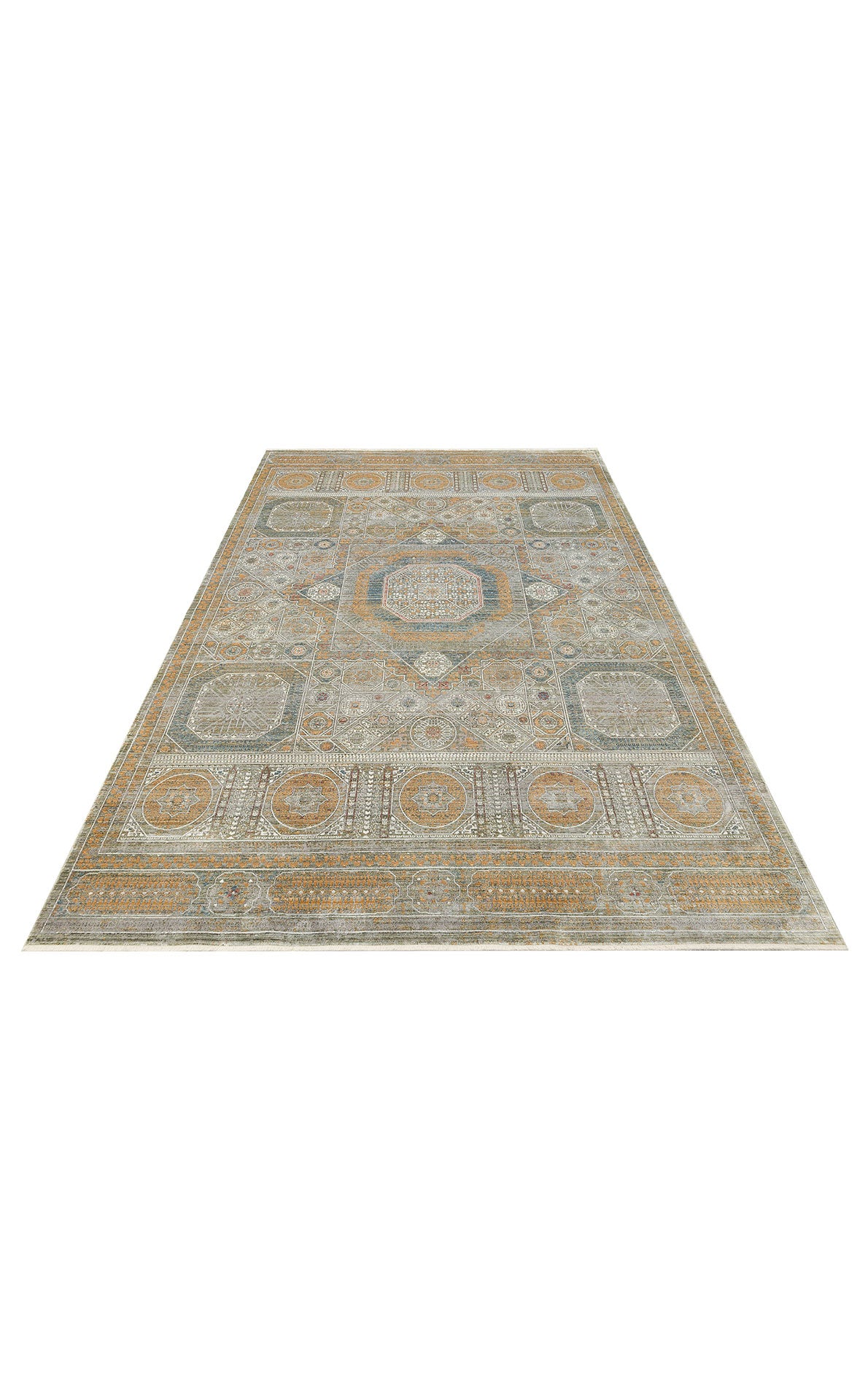 MHL 10 TERRA - MAHAL - Modern Desenli Yüksek Kalite Sık Dokuma Salon Halısı