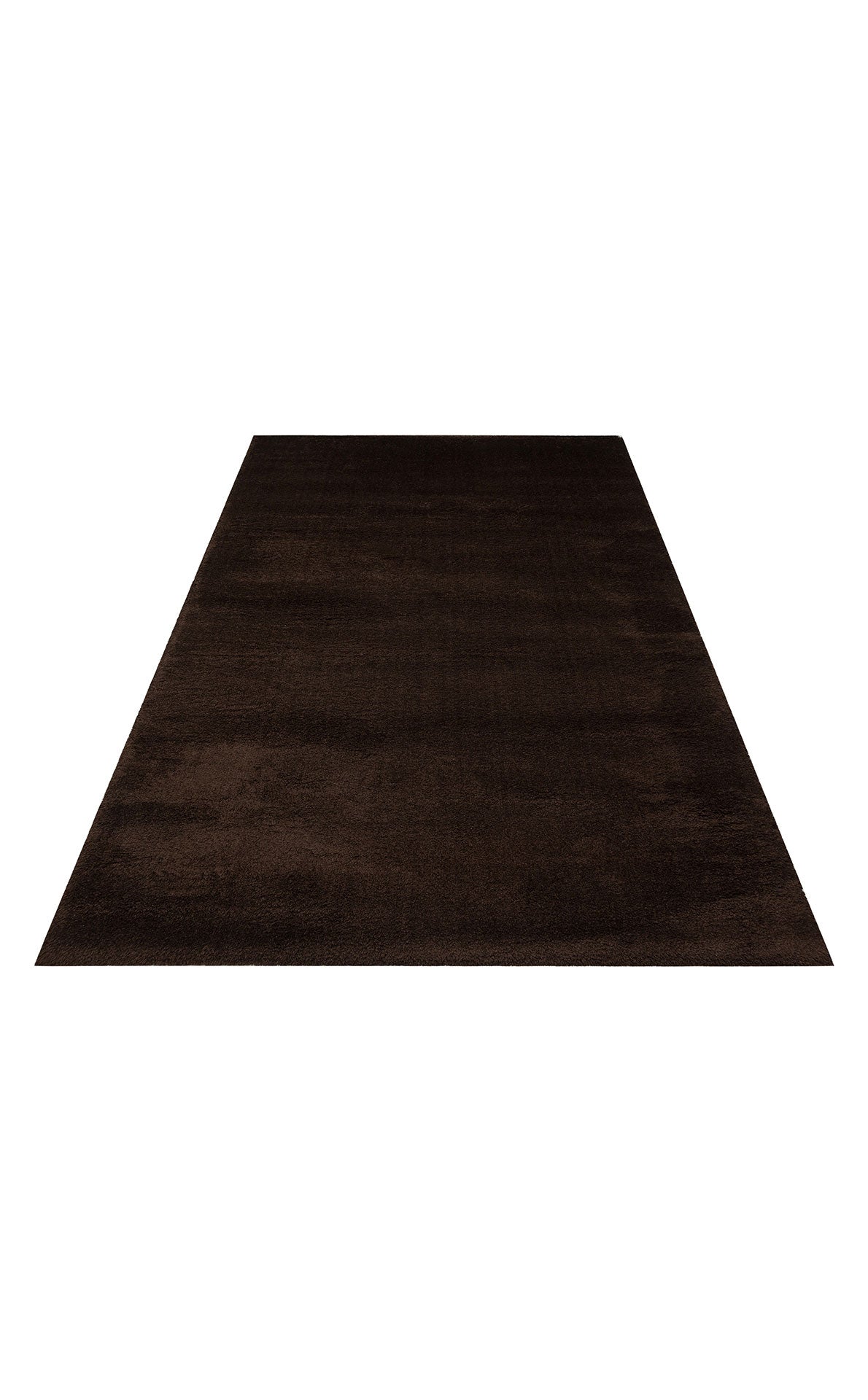 1006 BROWN - COMFORT - Kolay Kullanımlı Hav Toz Vermez Yumuşak Dokulu Modern Pofuduk Shaggy Halı