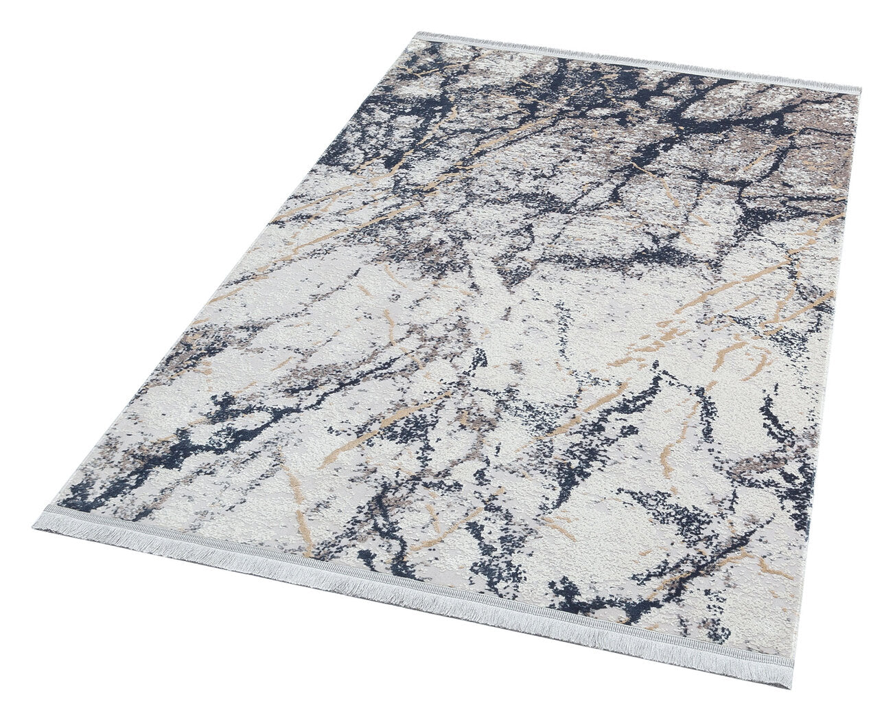 ST 11 SILVER MARINE XXW - SATEEN - Hav Toz Vermez Yıkanabilir Kaymaz İnce Dokuma Modern Halı