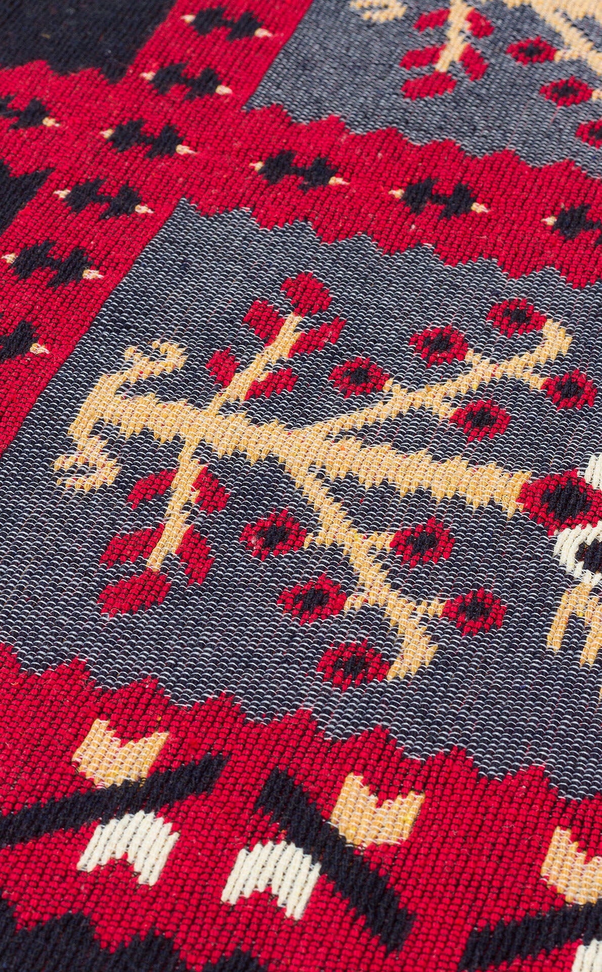 Arya AR 28 Kırmızı - Yıkanabilir Çift Taraflı Modern Dokuma Kilim