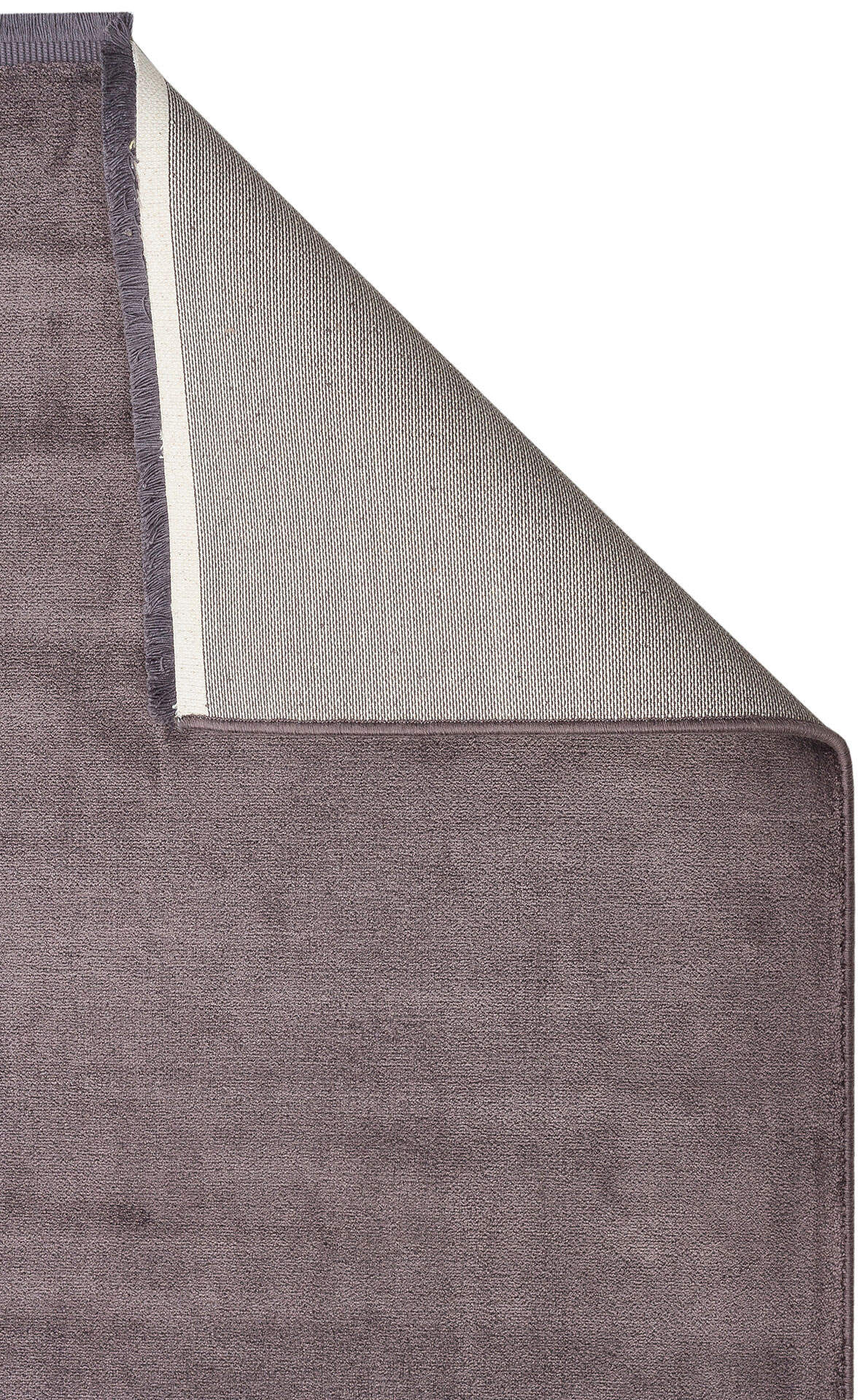 Lugano LUG Plain Charcoal - Viskon Halı | Sık Dokuma Salon Halısı