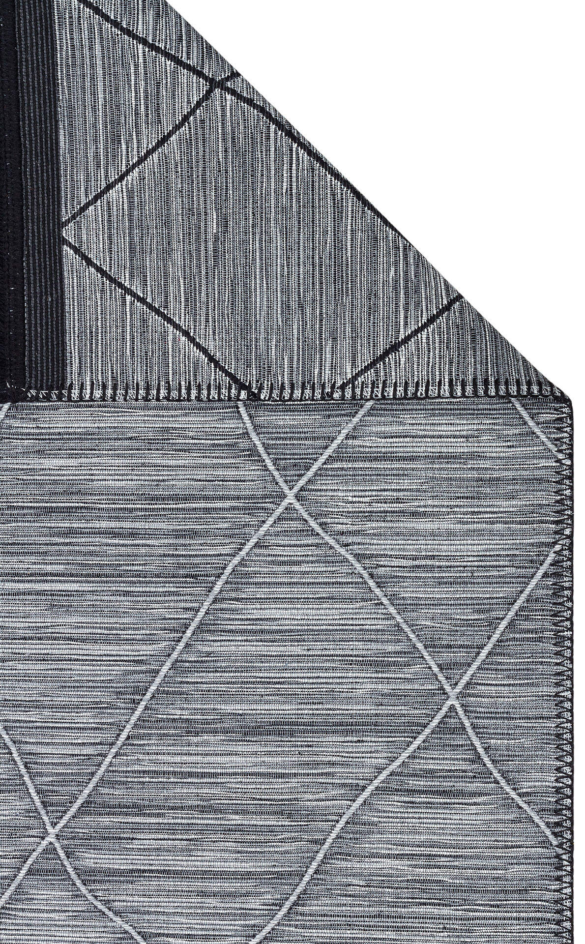 Arya Craft ARC 02 Gri - Yıkanabilir Çift Taraflı Modern Dokuma Kilim