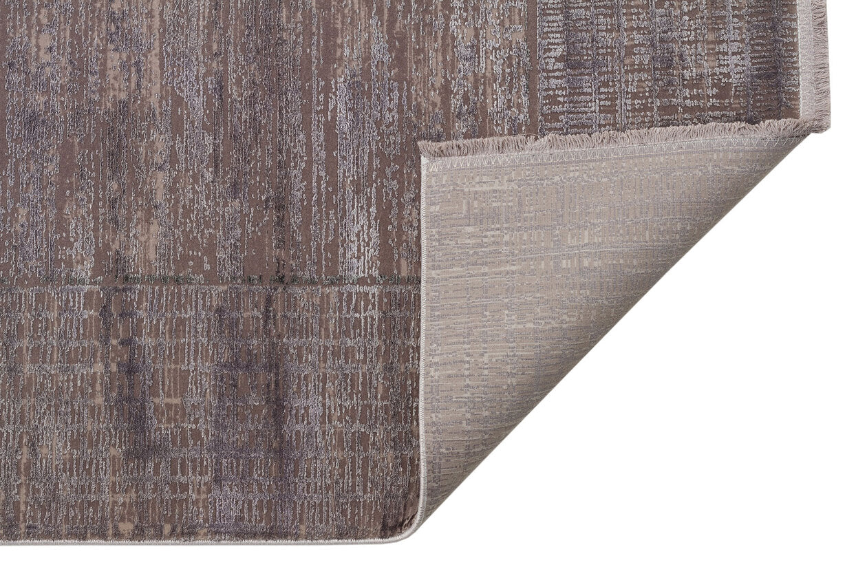FRESCO DYED FSD 02 Gri - Eskitme Dokulu Işıltılı Salon Halısı