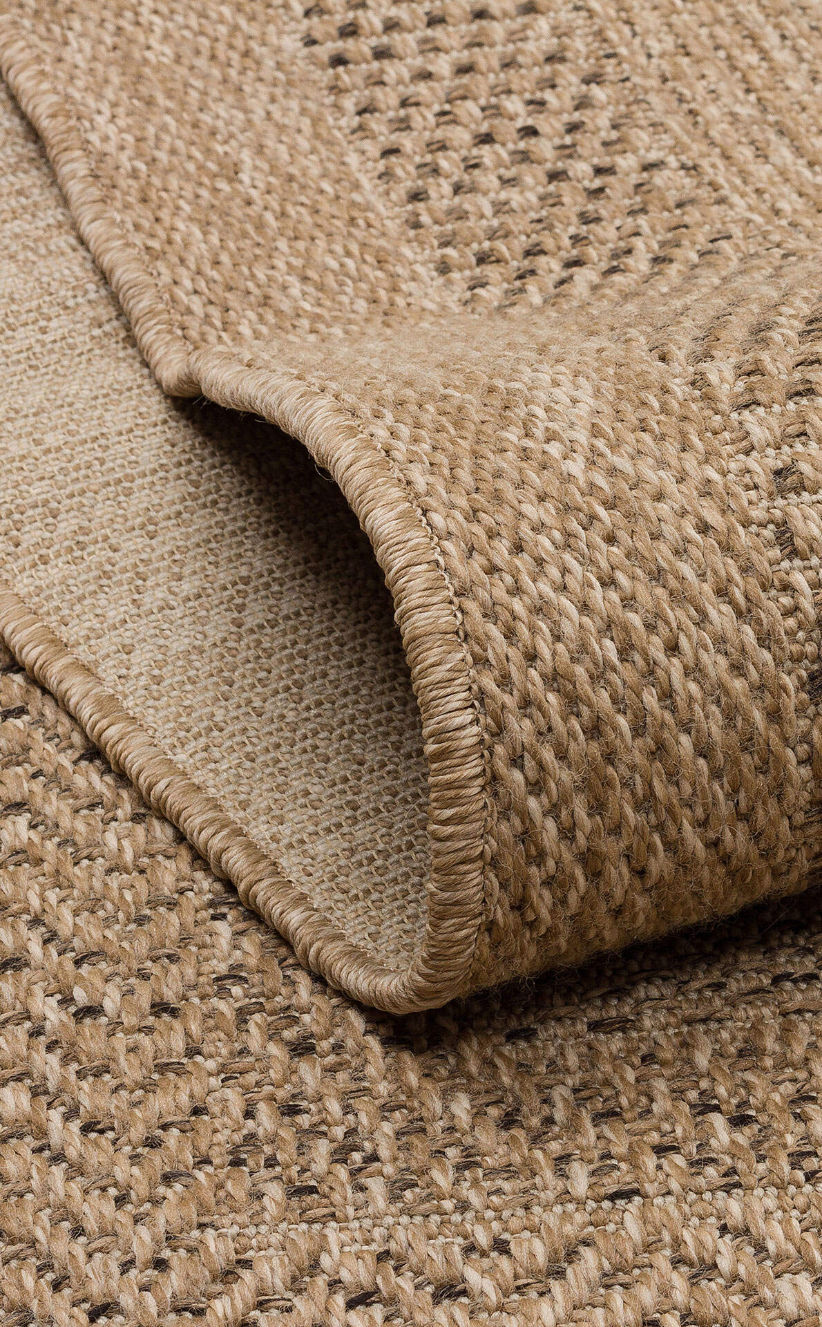 SLD 02 NATURAL - SALDA - Güneş Işığı ve Suya Dayanıklı Jüt Görünümlü Sisal Halı