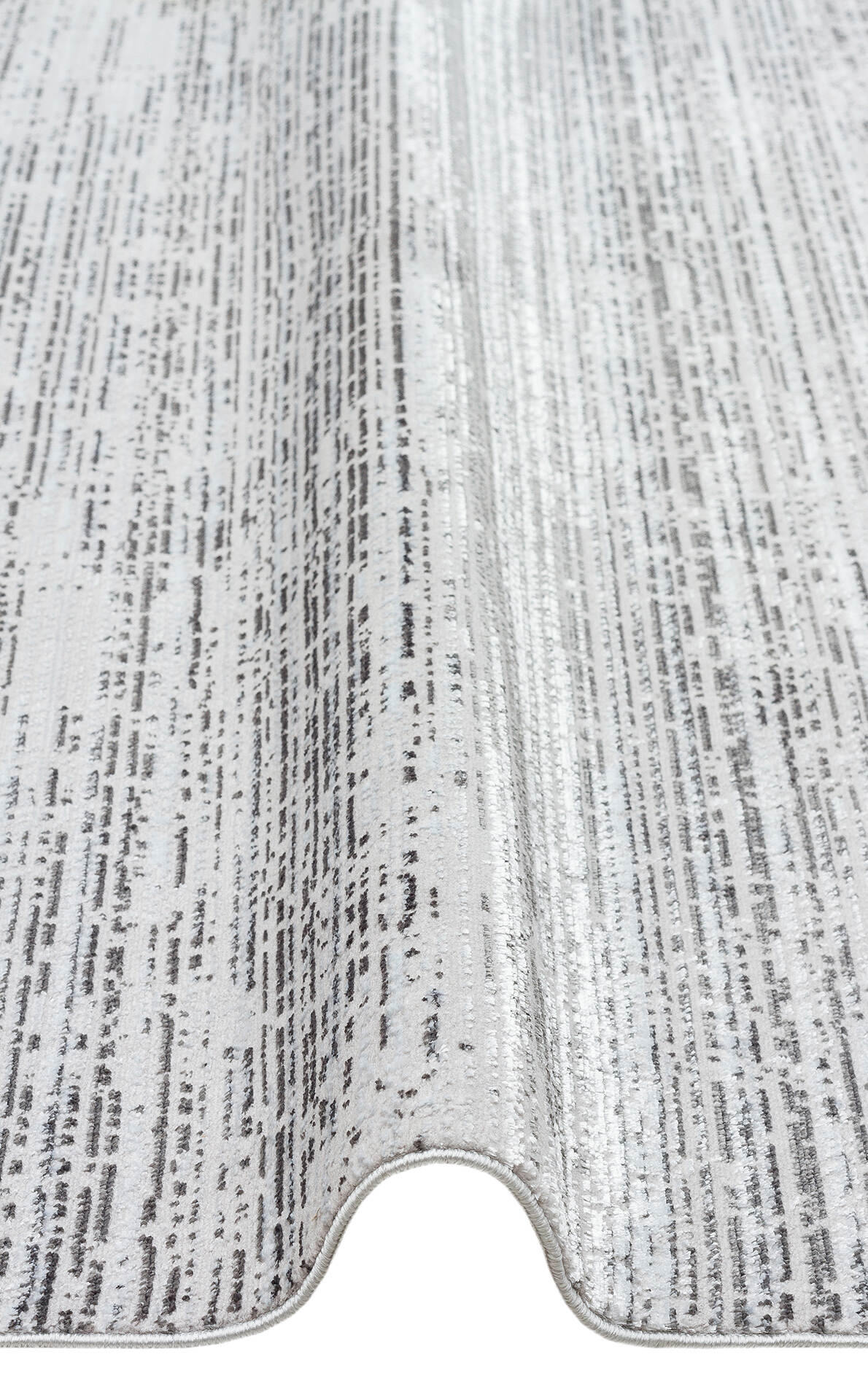 ST 101 D.GREY XW - SATEEN - Hav Toz Vermez Yıkanabilir Kaymaz İnce Dokuma Modern Halı