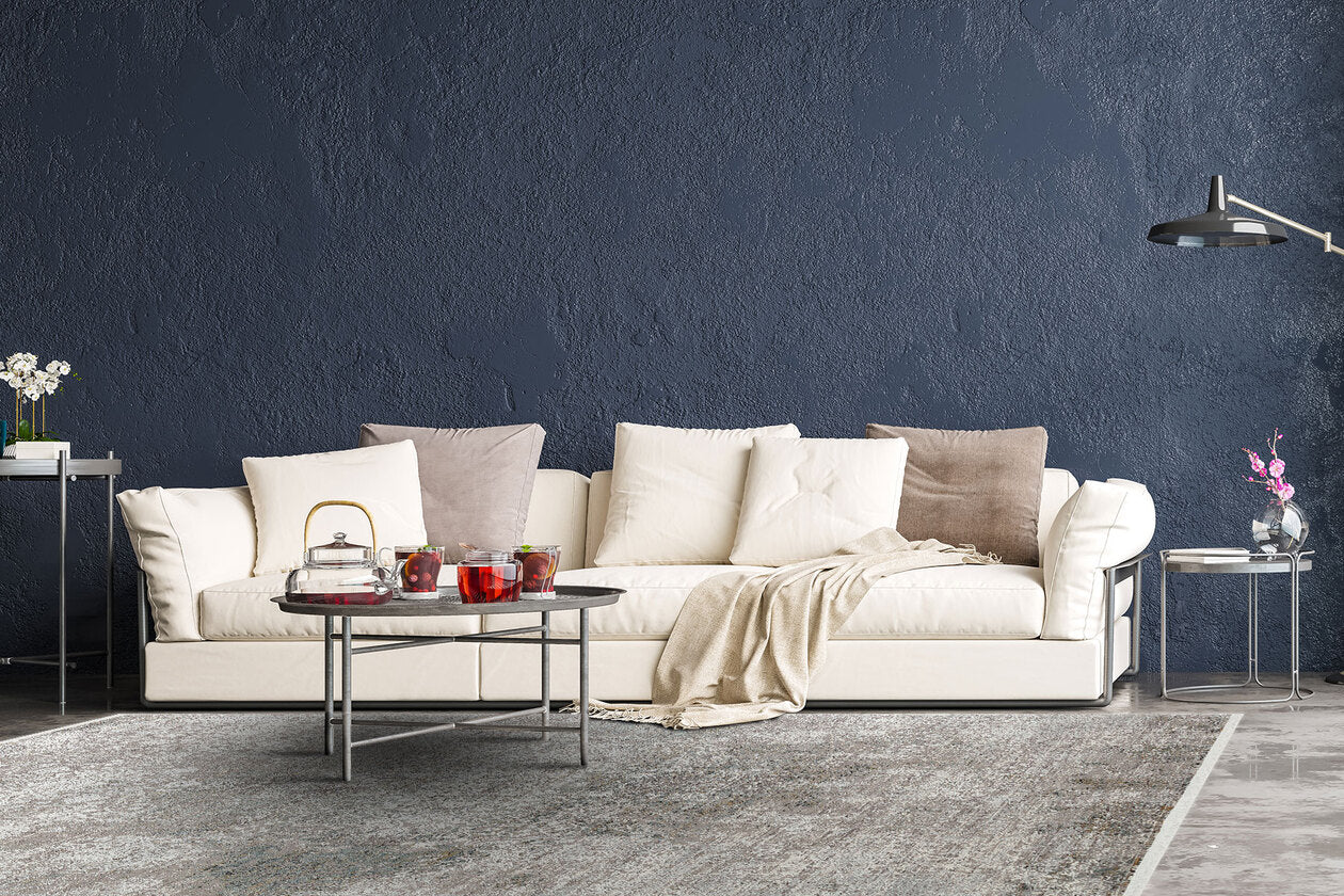 FRESCO XW FS 10 Gri - Işıltılı Dokuma Bambu Viskon Salon Halısı